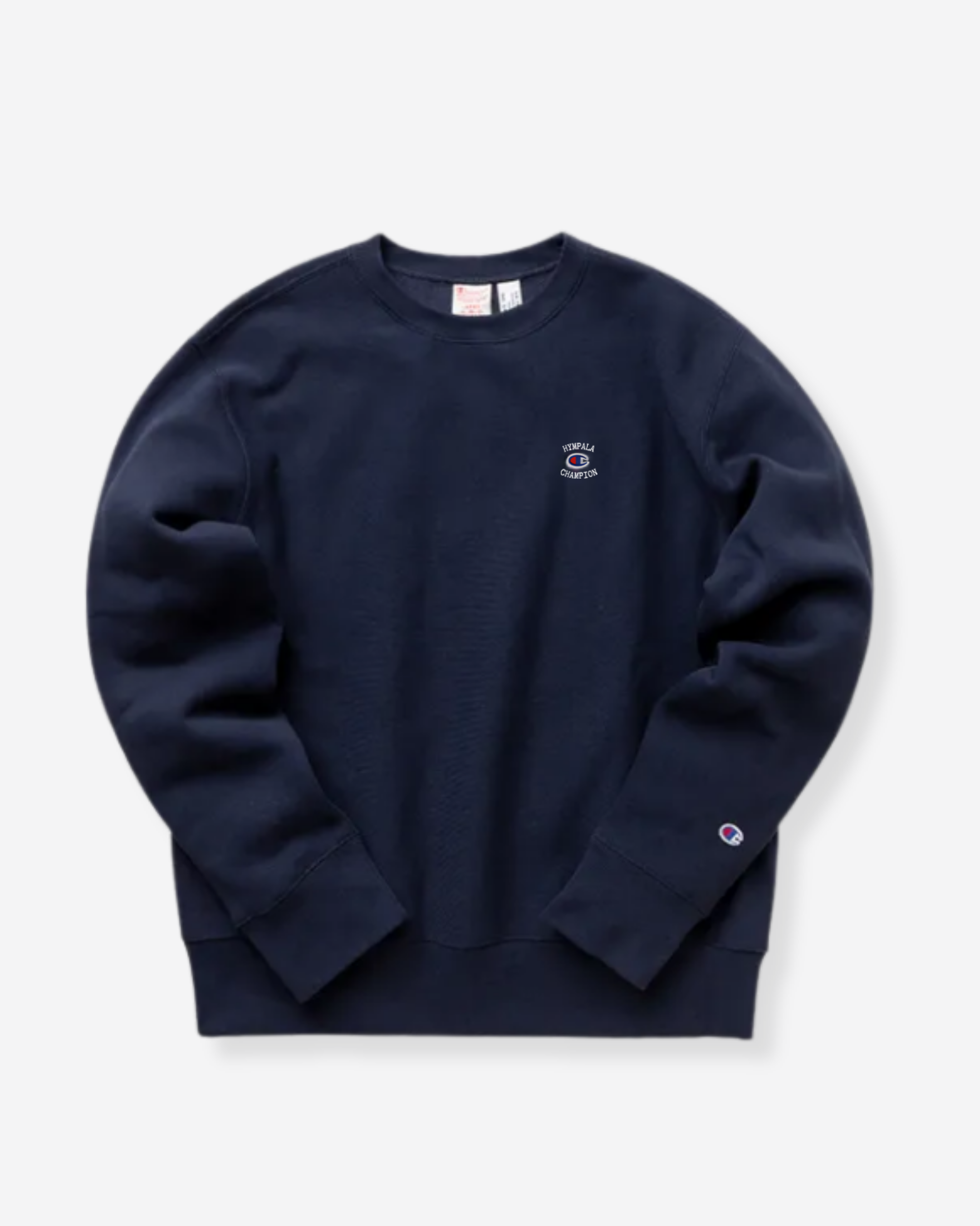x Champion Reverse Weave Soft Fleece Crewneck Navy