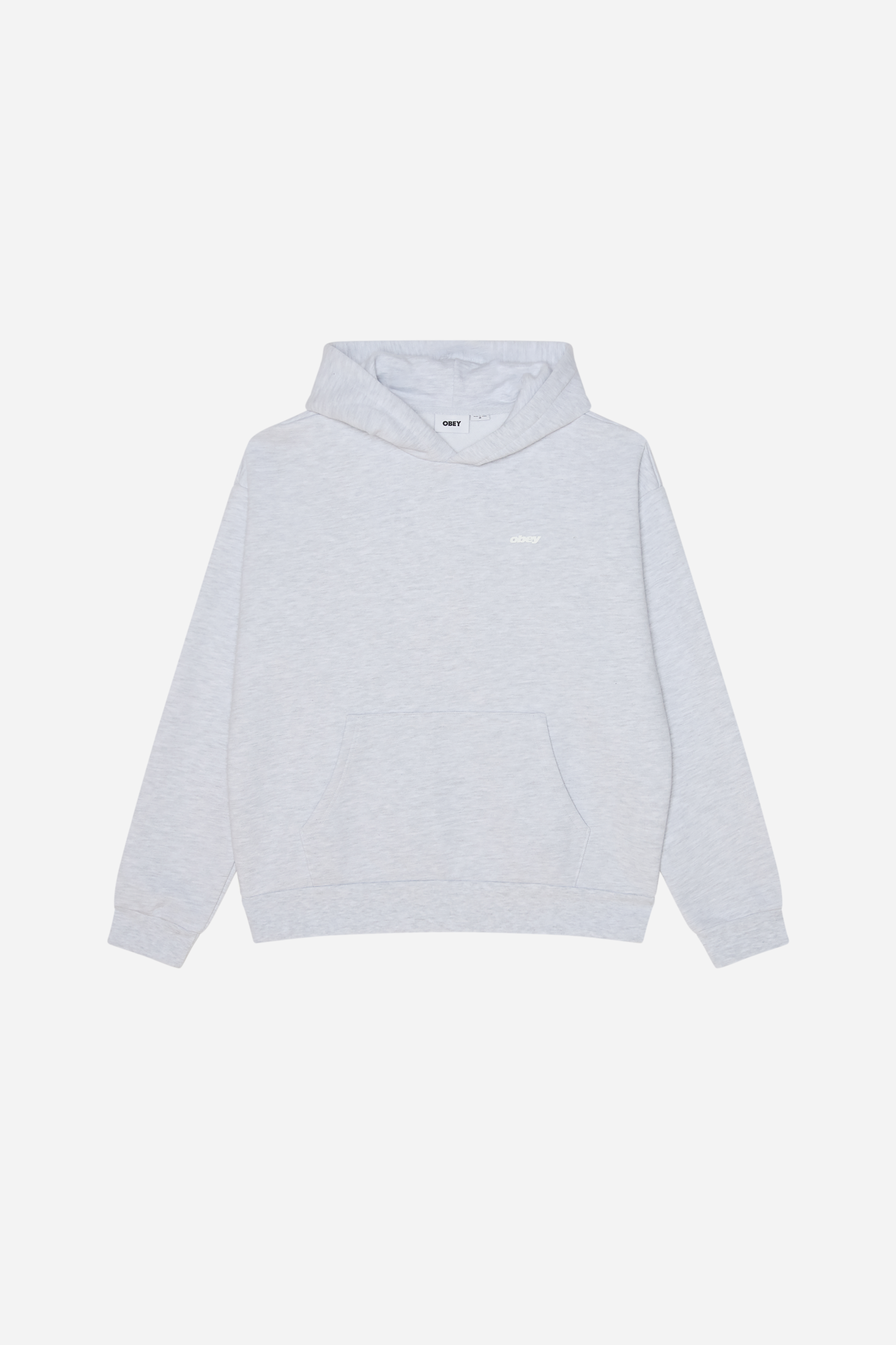 Intercontinental Hoodie Ash Grey