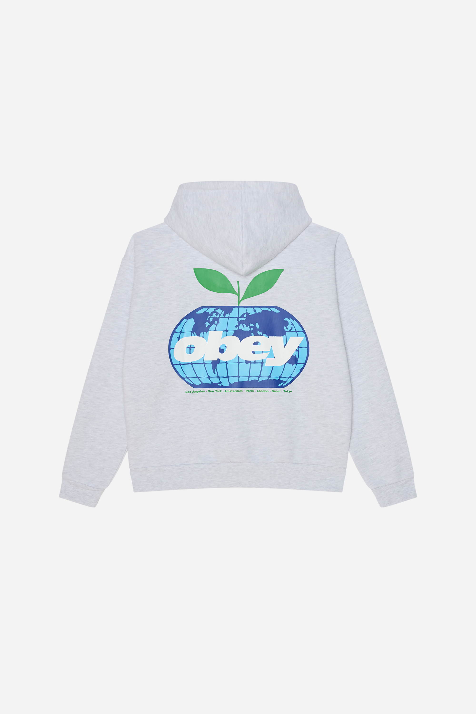 Intercontinental Hoodie Ash Grey