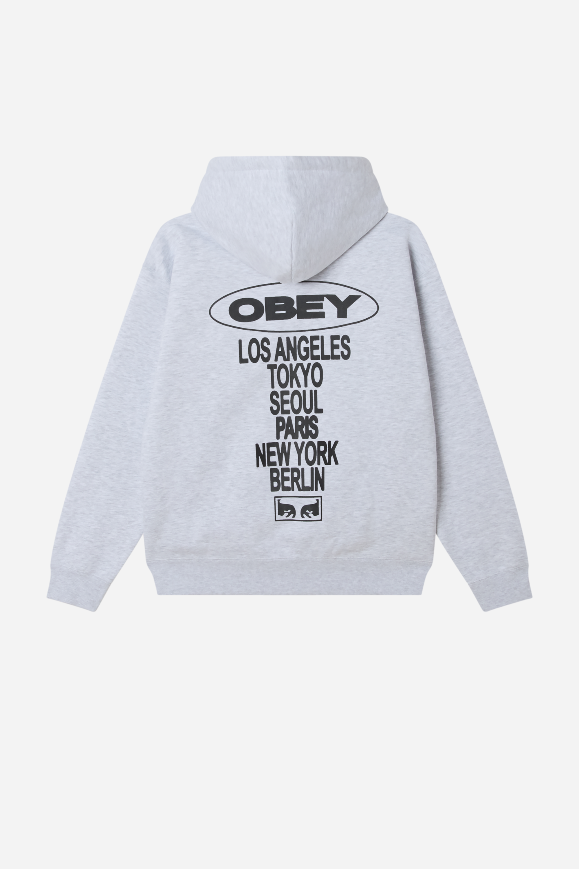 Oval Cities Hood Ash Grey