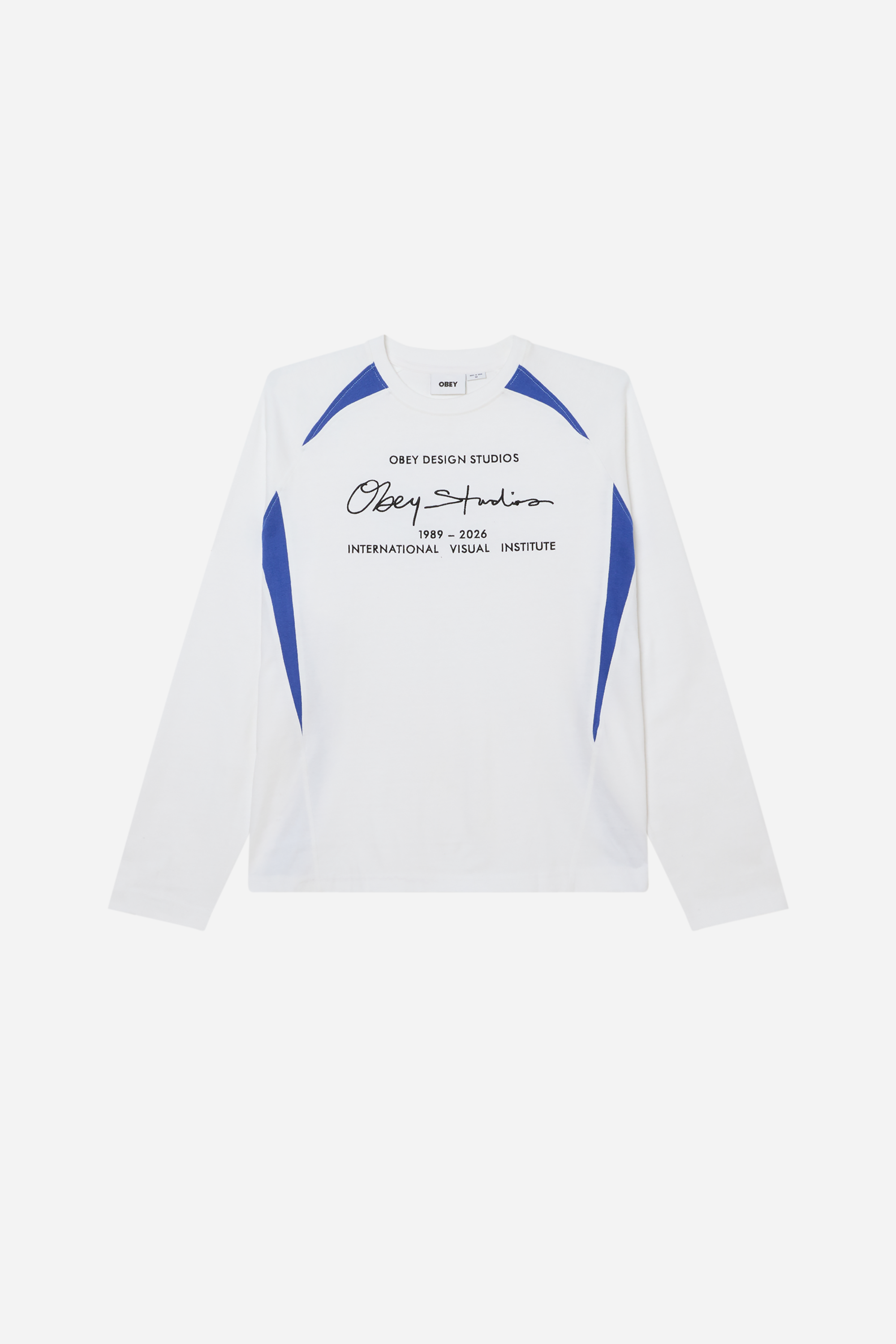 League Shirt Ls White Multi