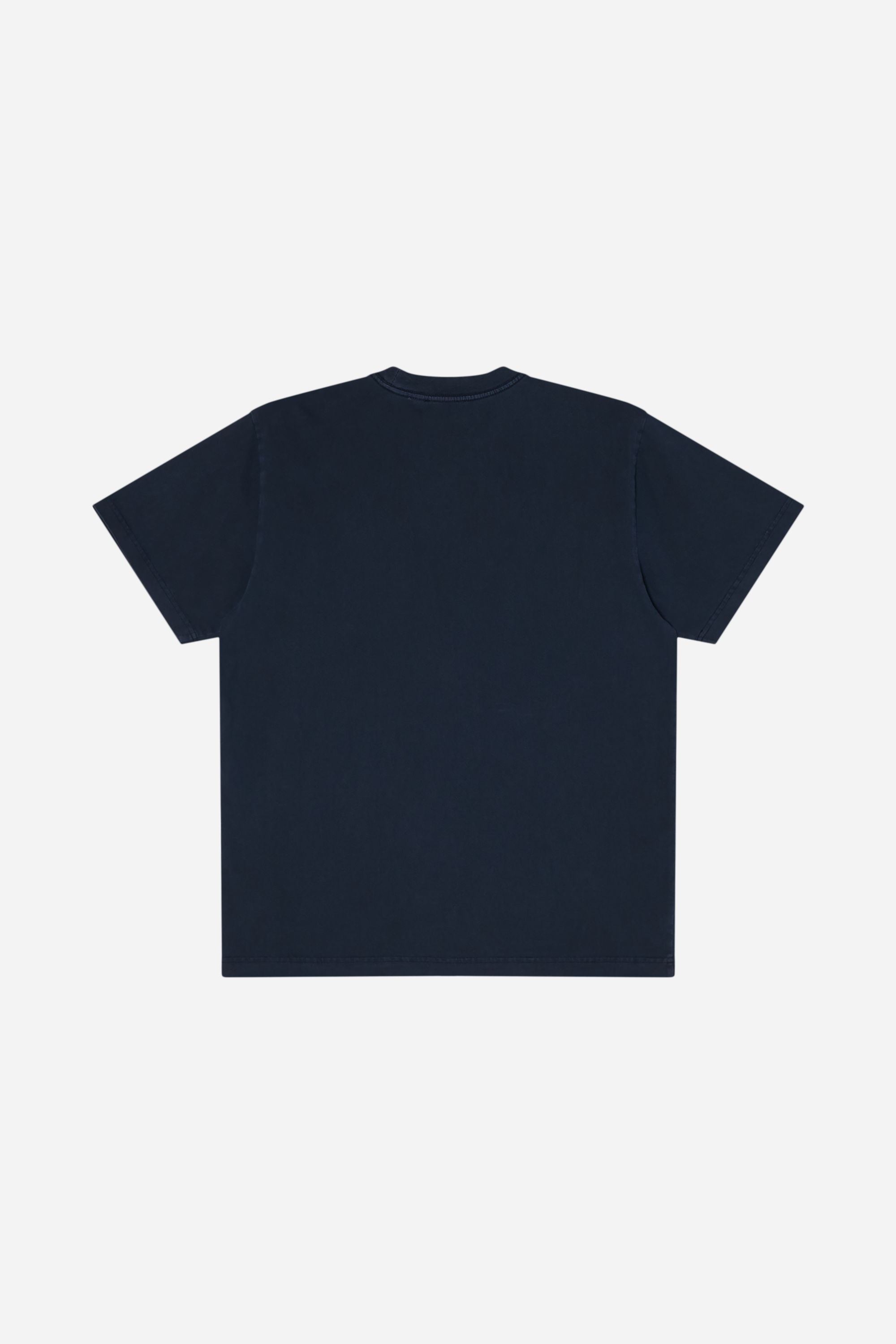 Lowercase Pigment T-shirt Pigment Donker Saffier