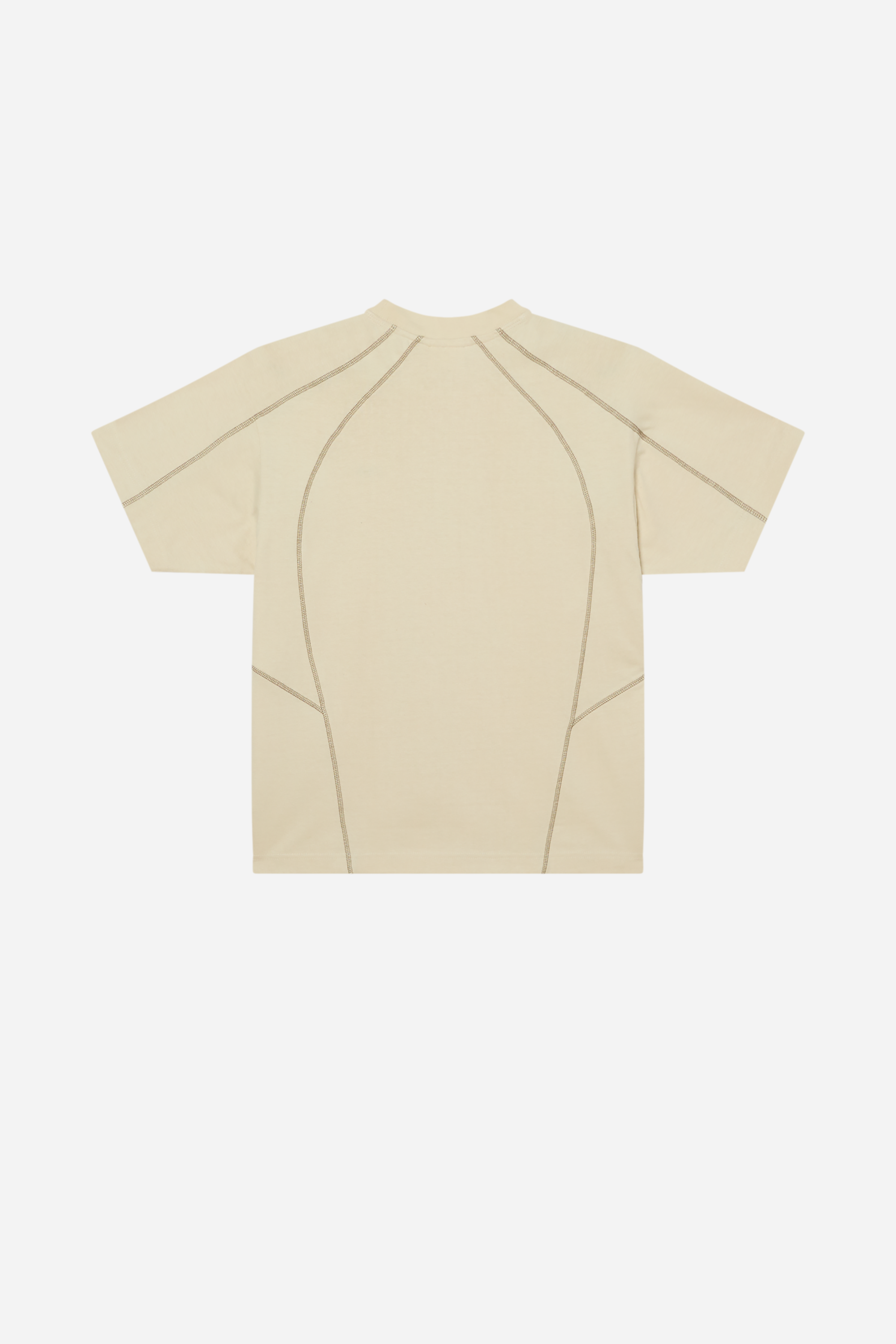 Contrast Stitch Tee Silver Birch