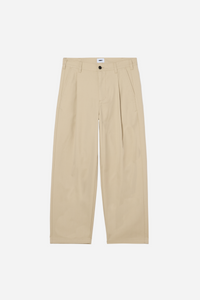 Dean Pleated Pant Cement