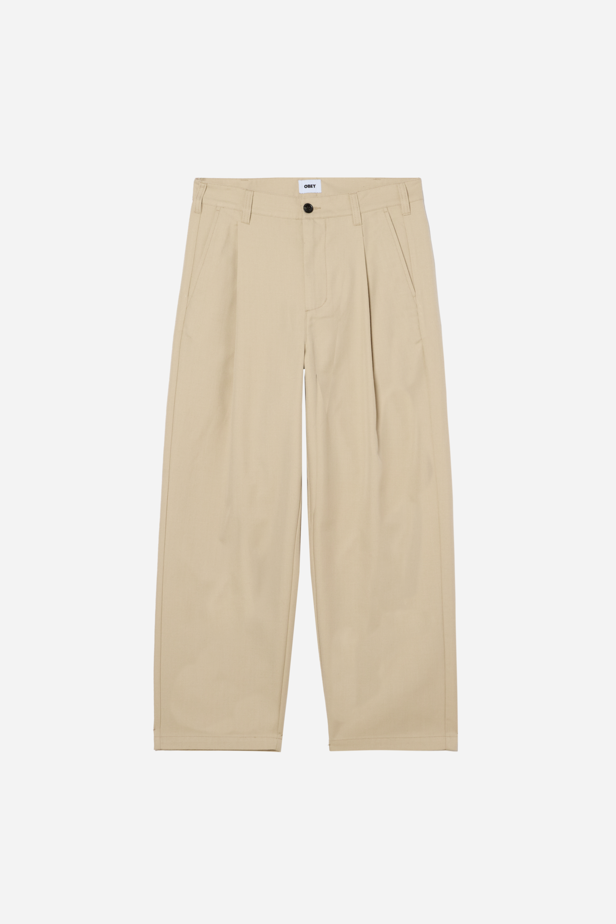 Dean Pleated Pant Cement