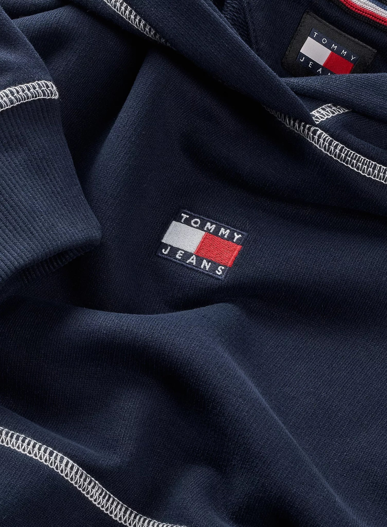 TJW Boxy Stitch Badge Hoodie
