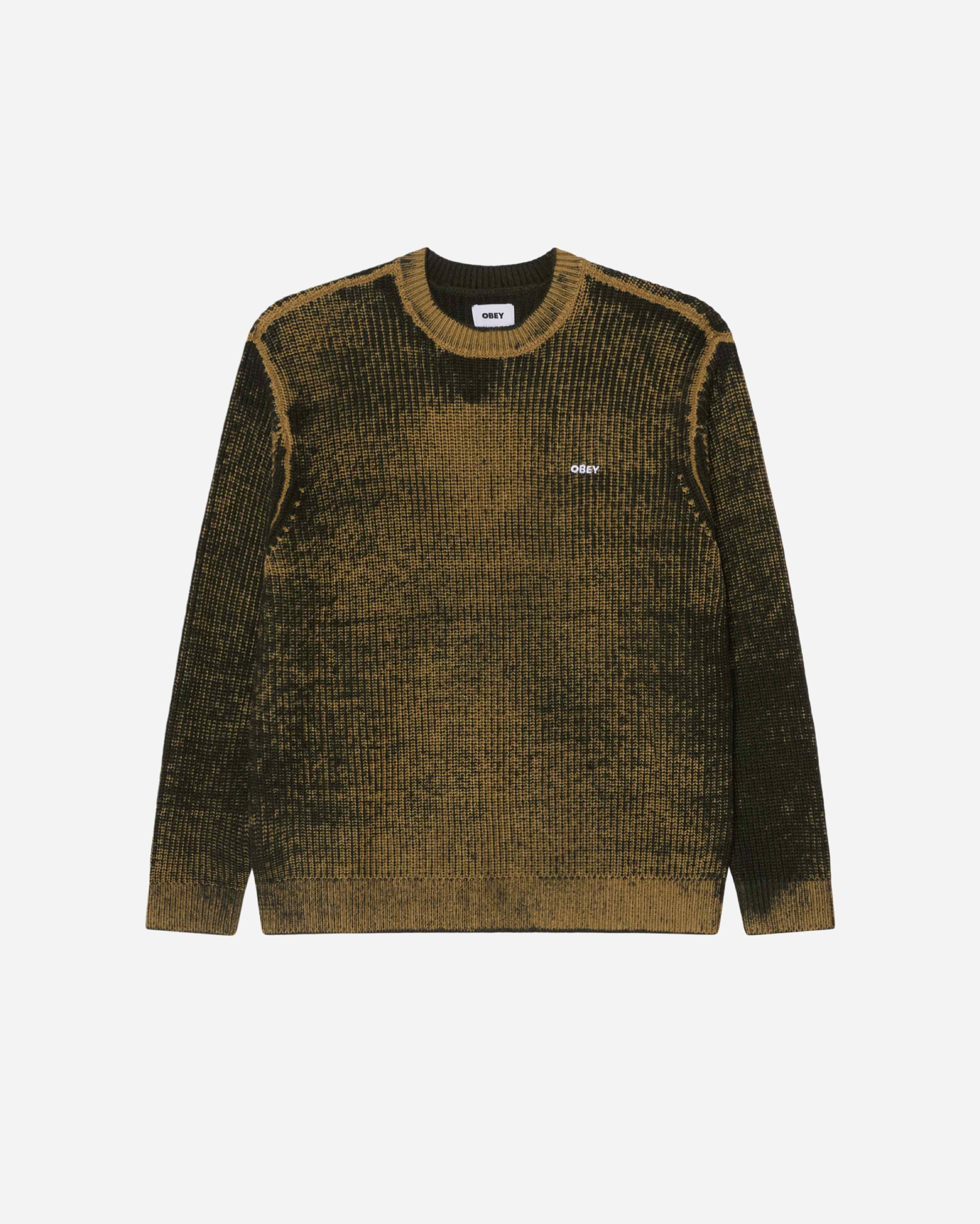 Spray Effect Sweater Black