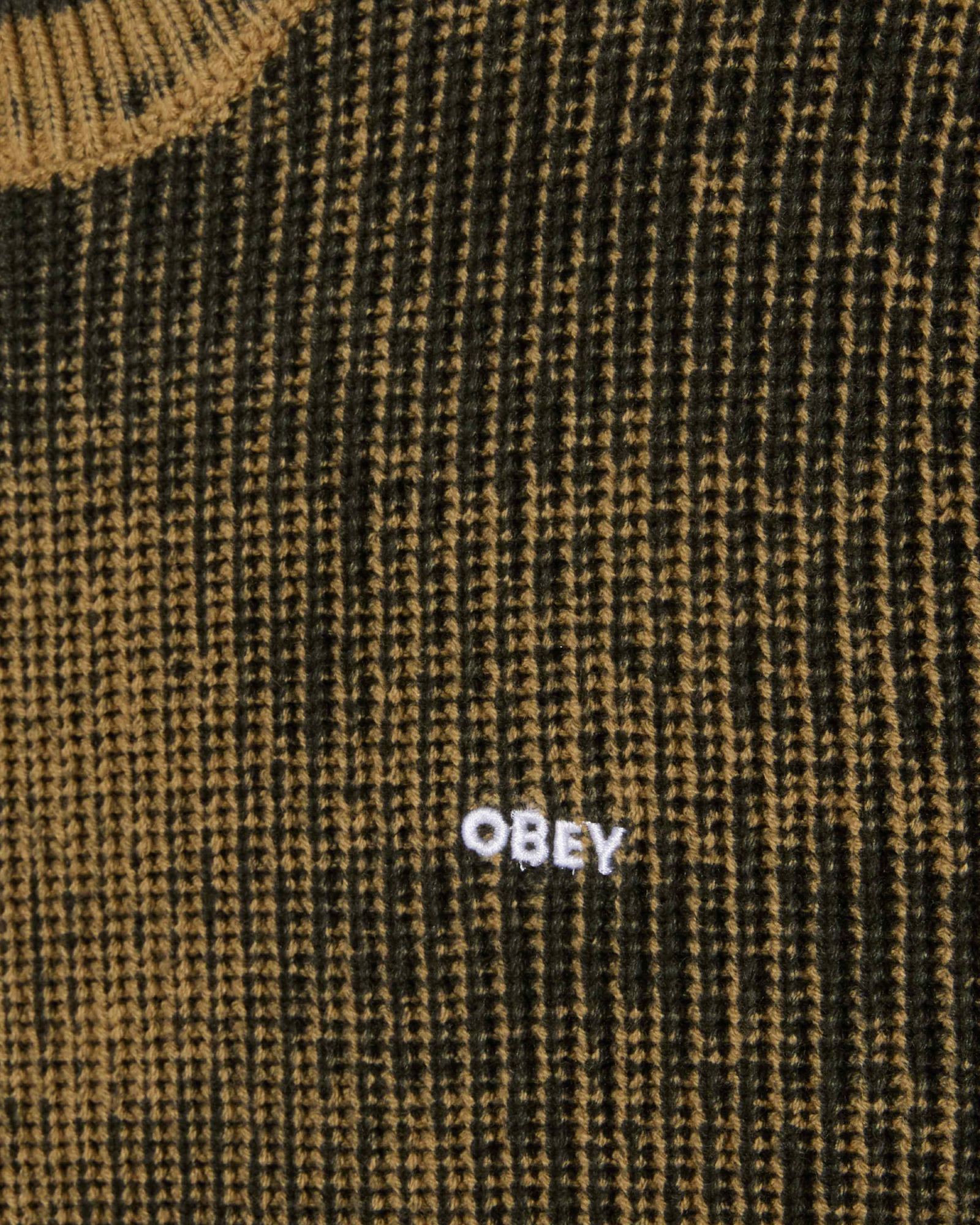 Spray Effect Sweater Black
