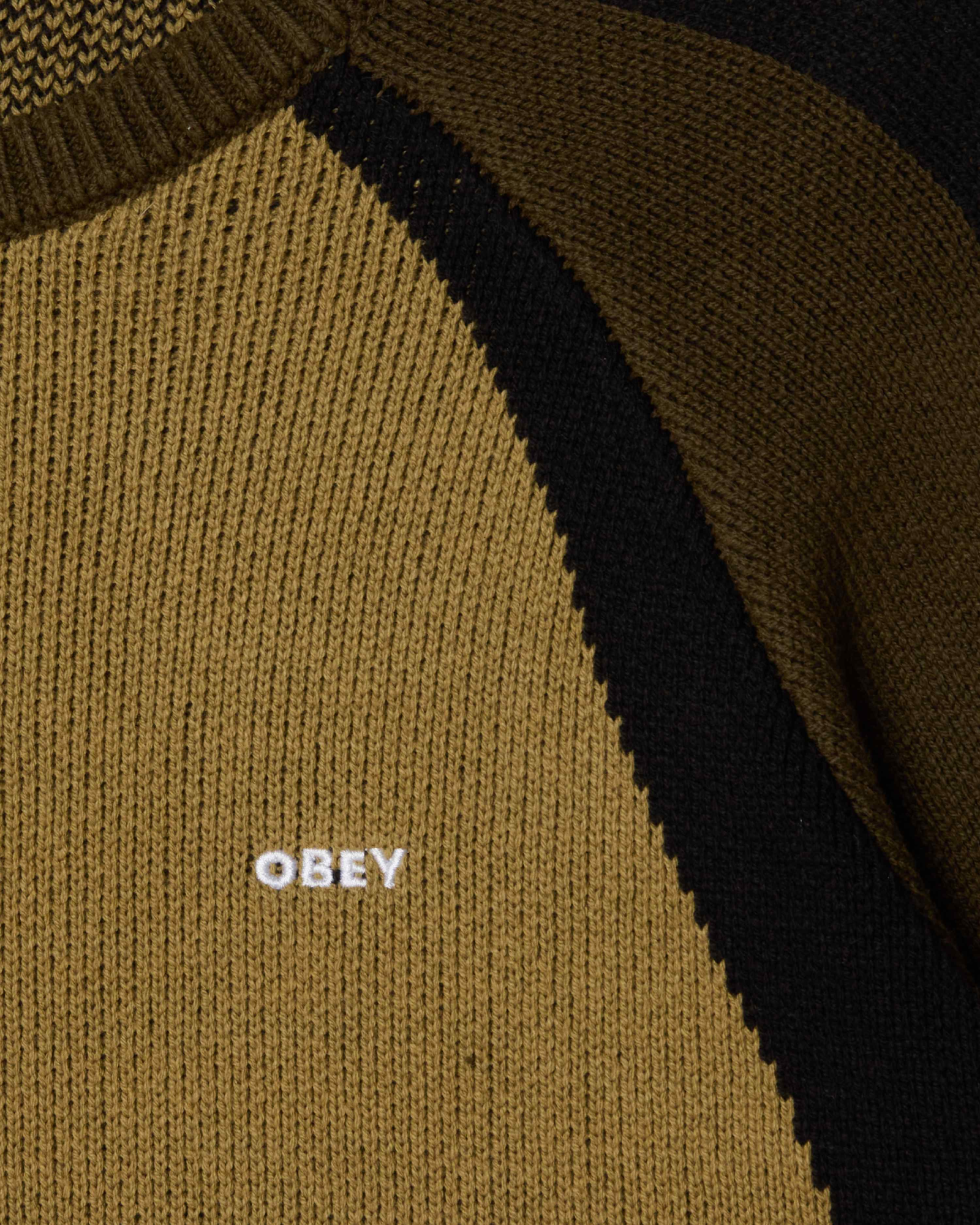 Raglan Knit Sweater Olive