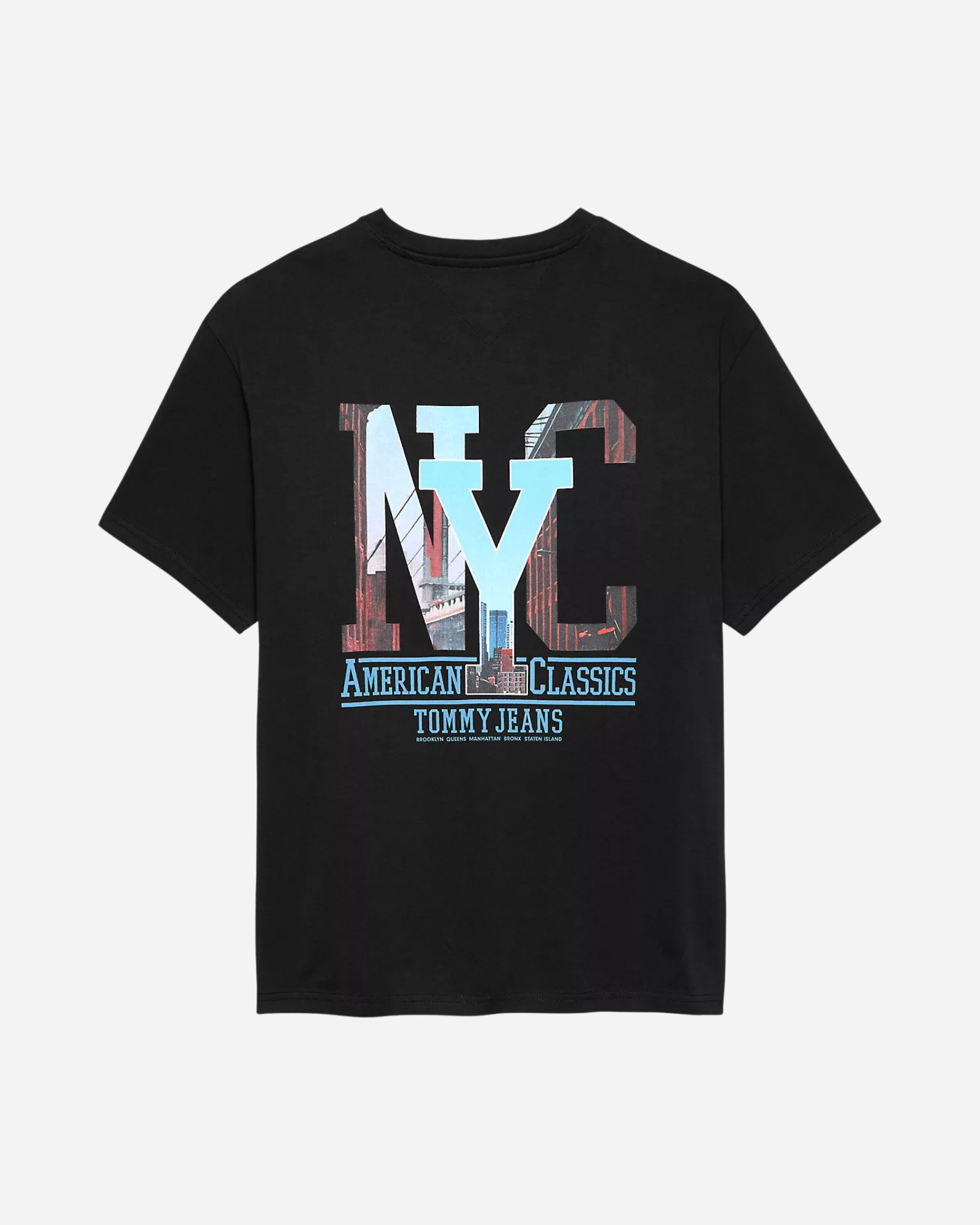 Relax Novelty Graphic Tee Black