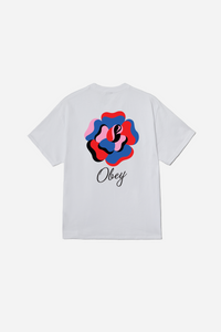Paper Rose Tee White