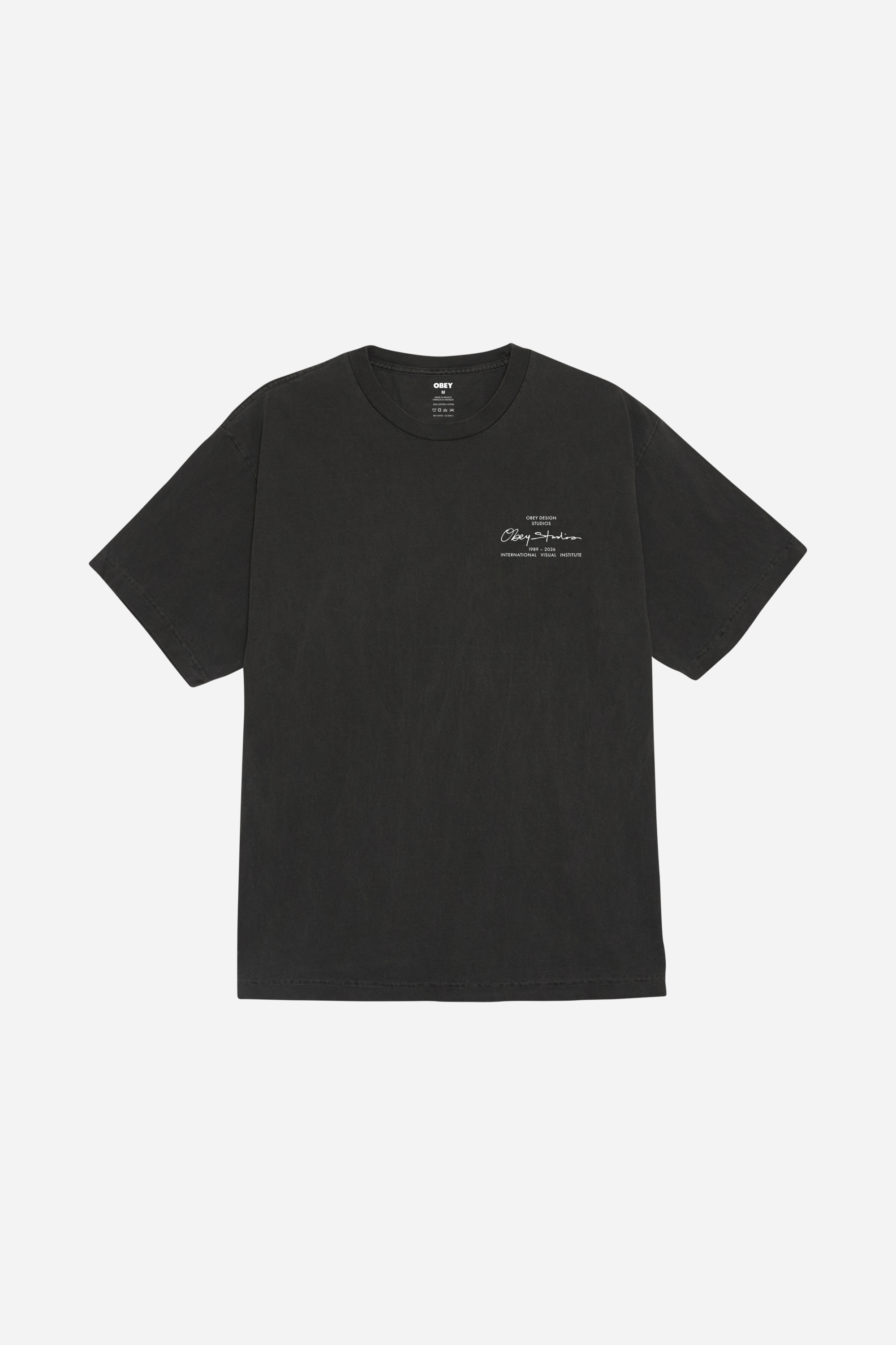 Institute Tee Pigment Dusty Black
