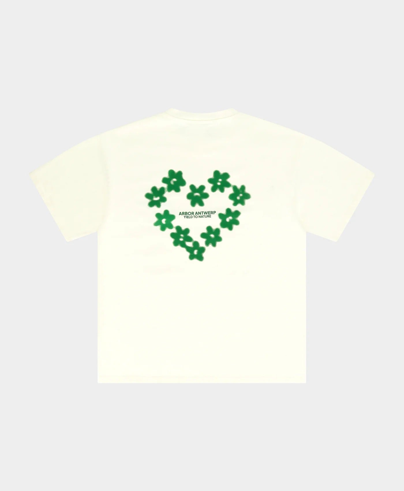 Faded Flower Tee Cream