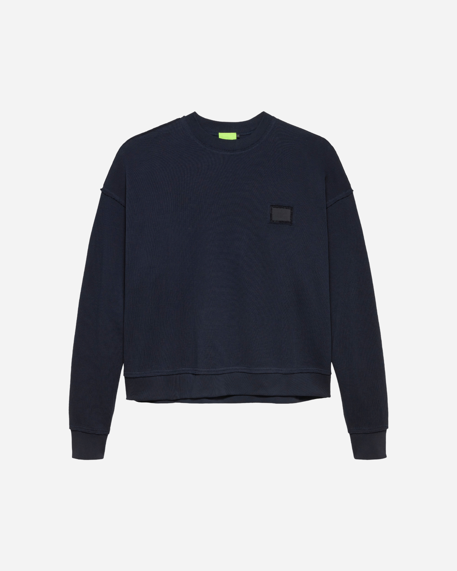 Lace Crewneck Night/Black