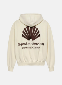 Logo Hoodie Bone/Potting Soil