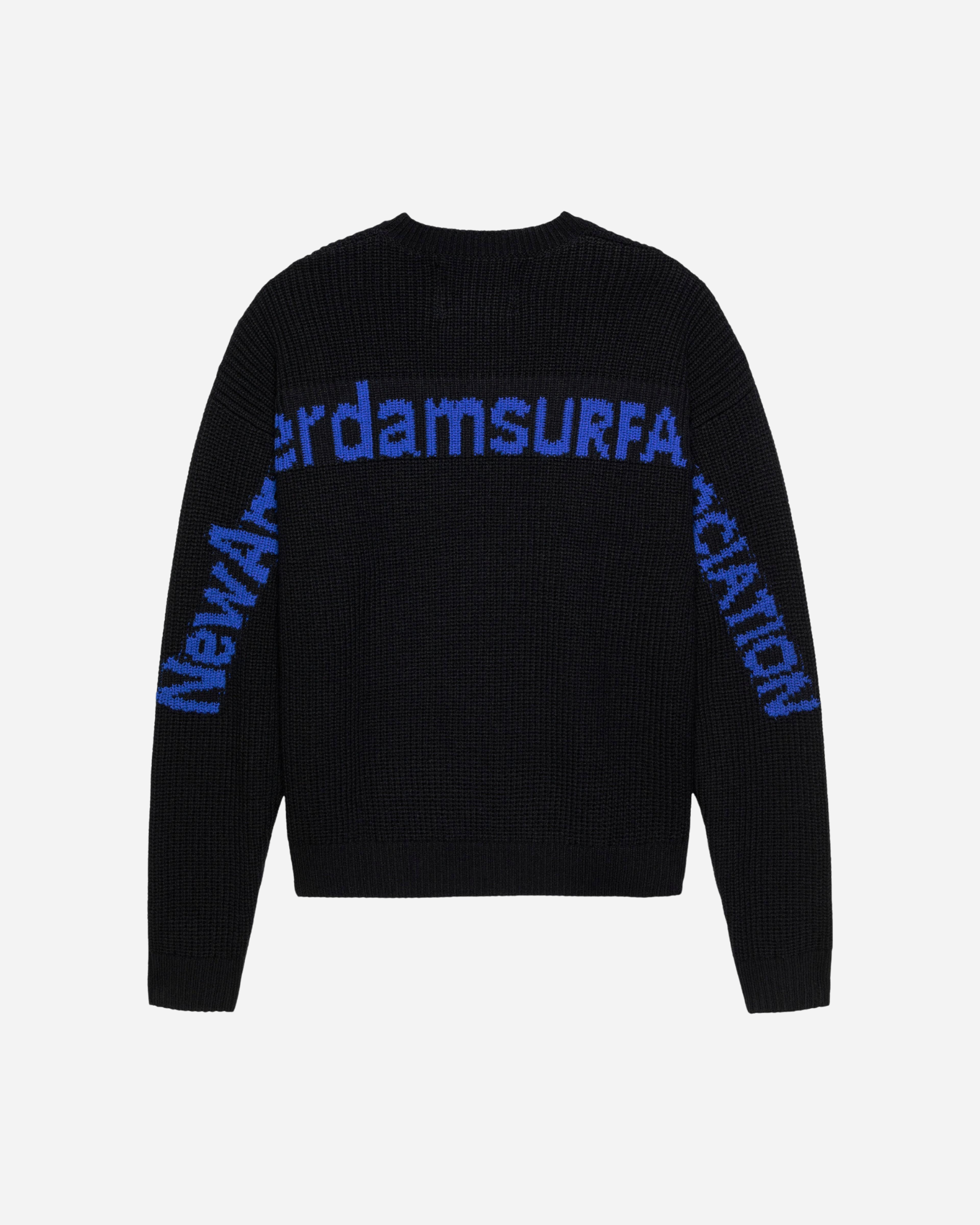 Line Name Knit Black/Cobalt
