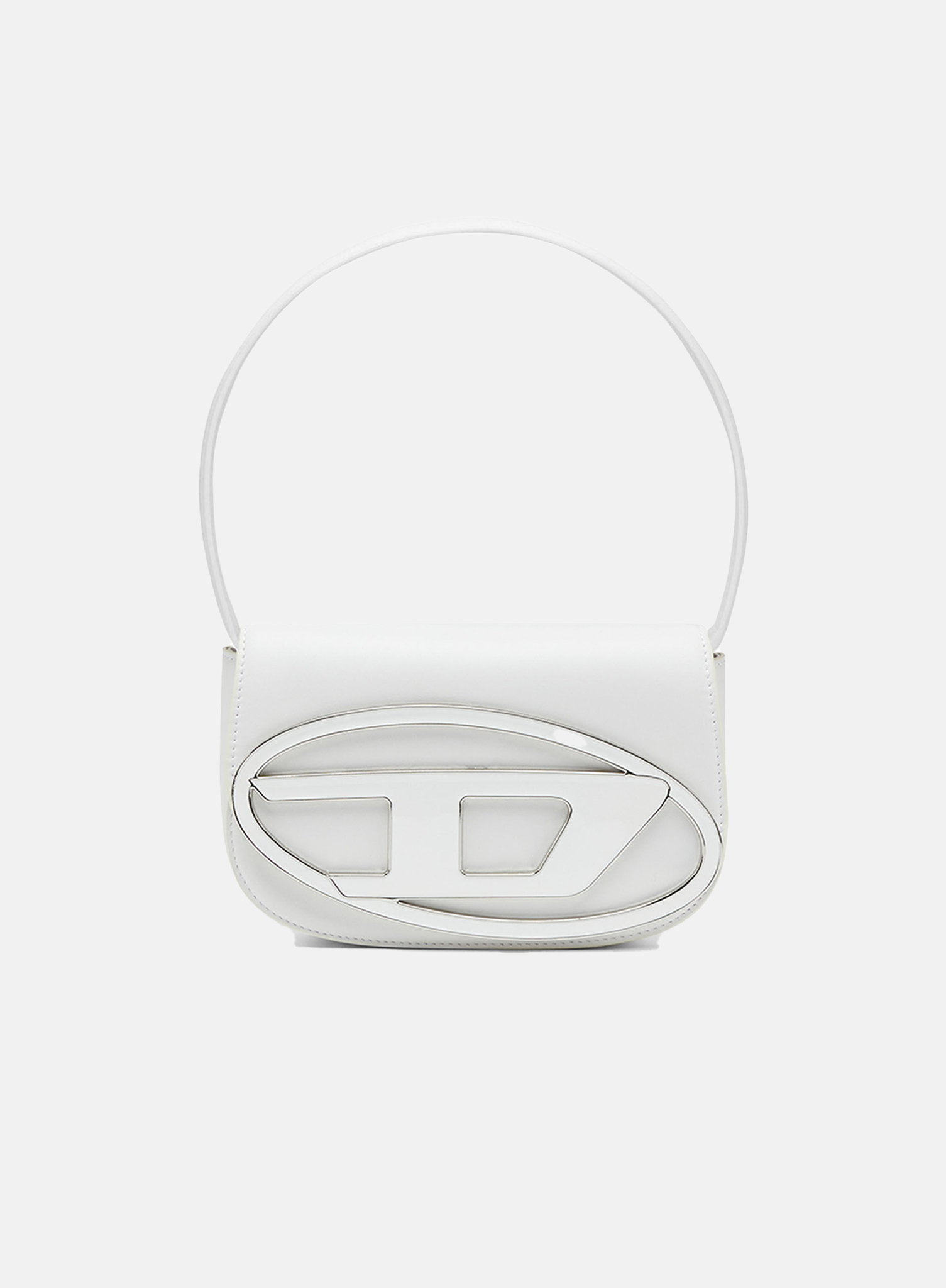 1DR Shoulder Bag Leather White