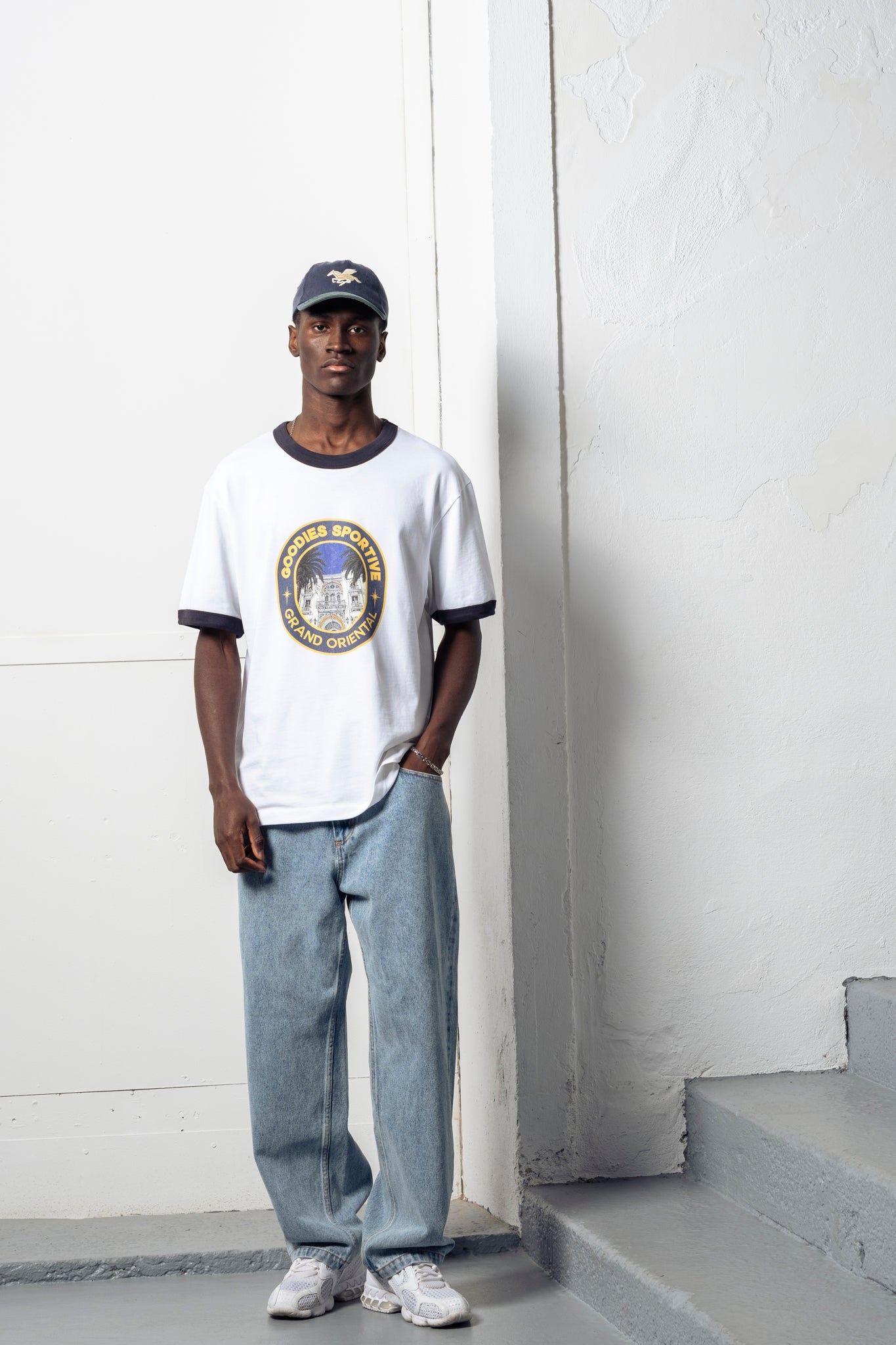 Grand Oriental Ringer Tee