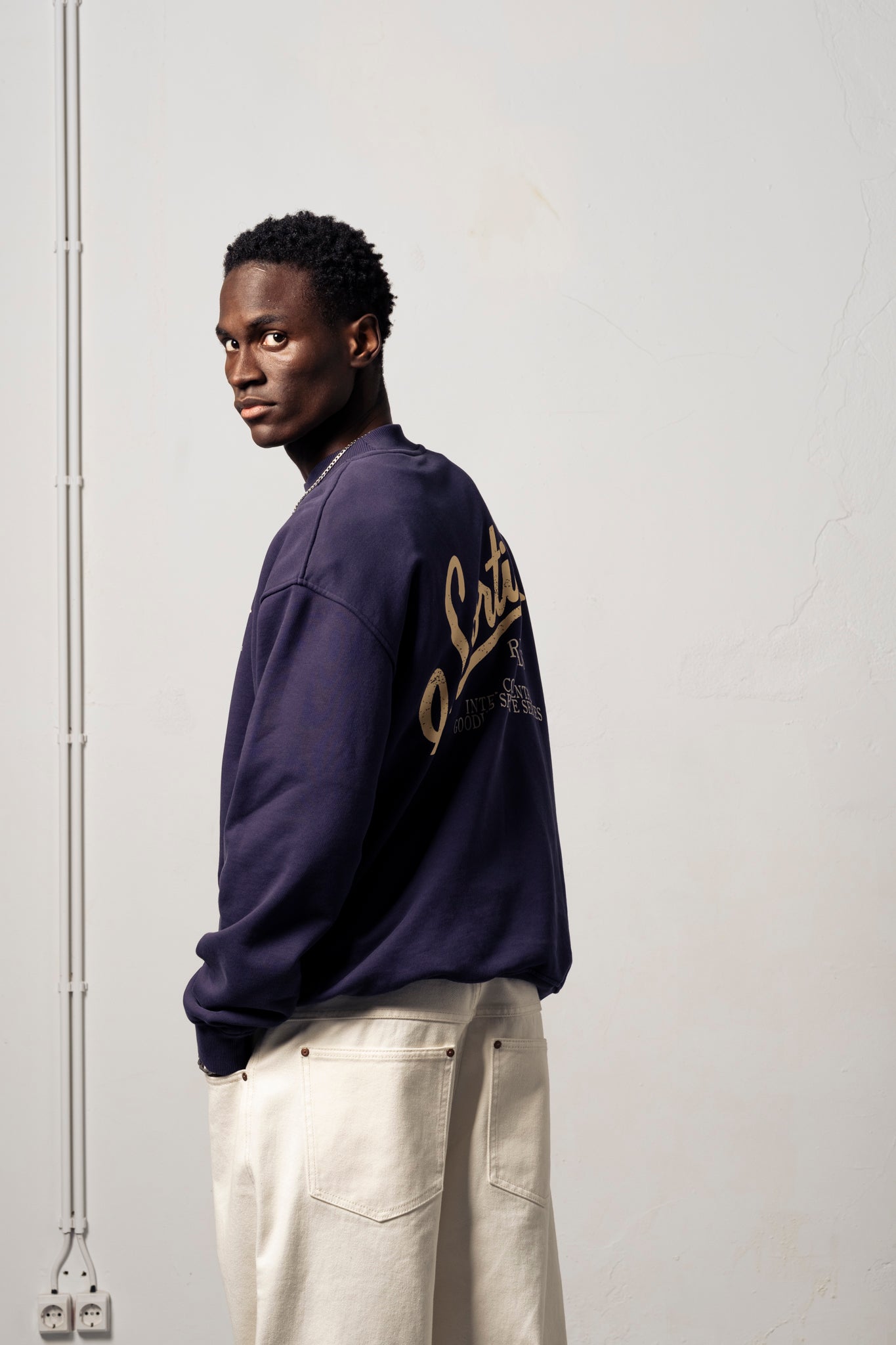 Intercontinental Blue Crewneck