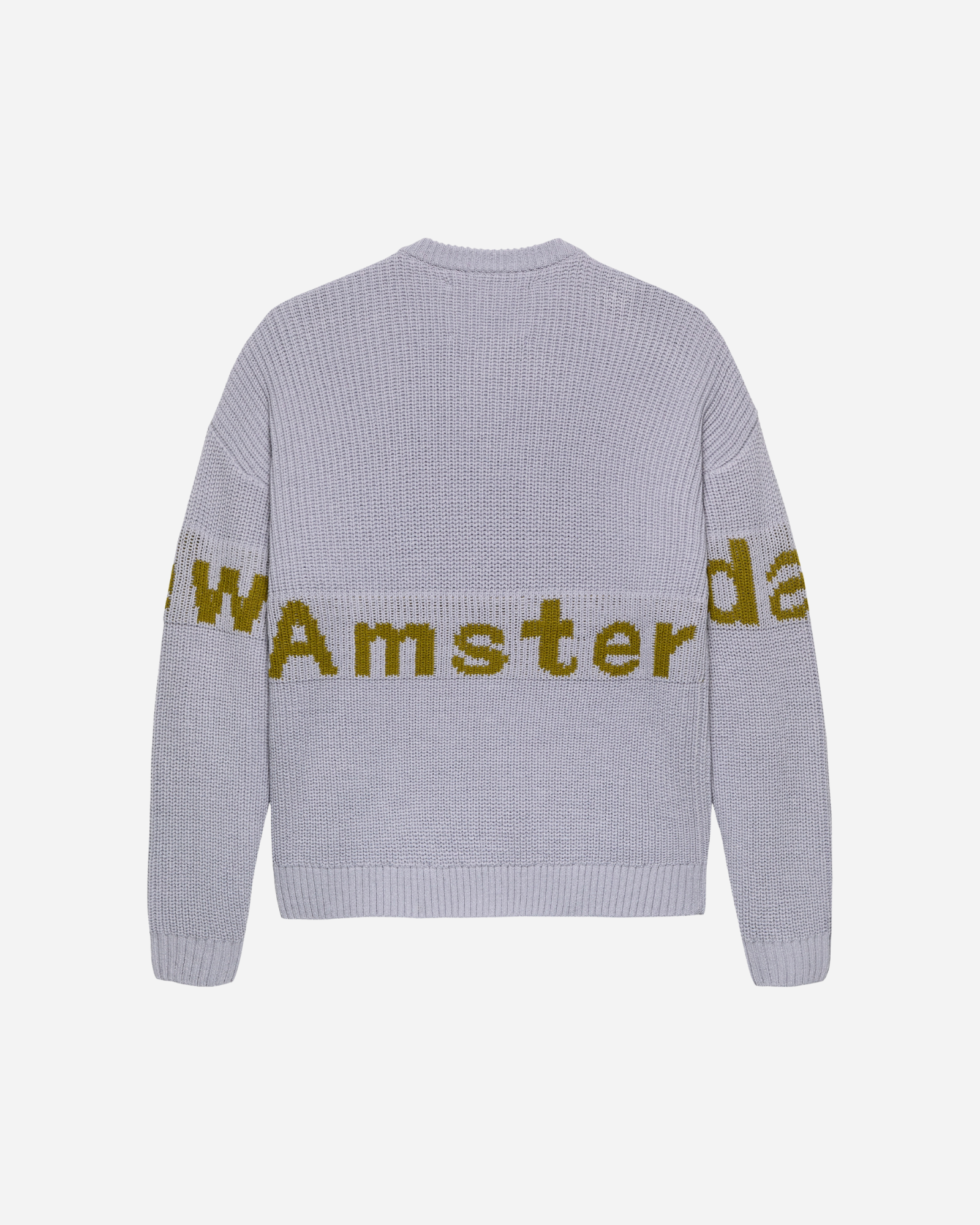 Name Crew Knit Sea Fog/Moss