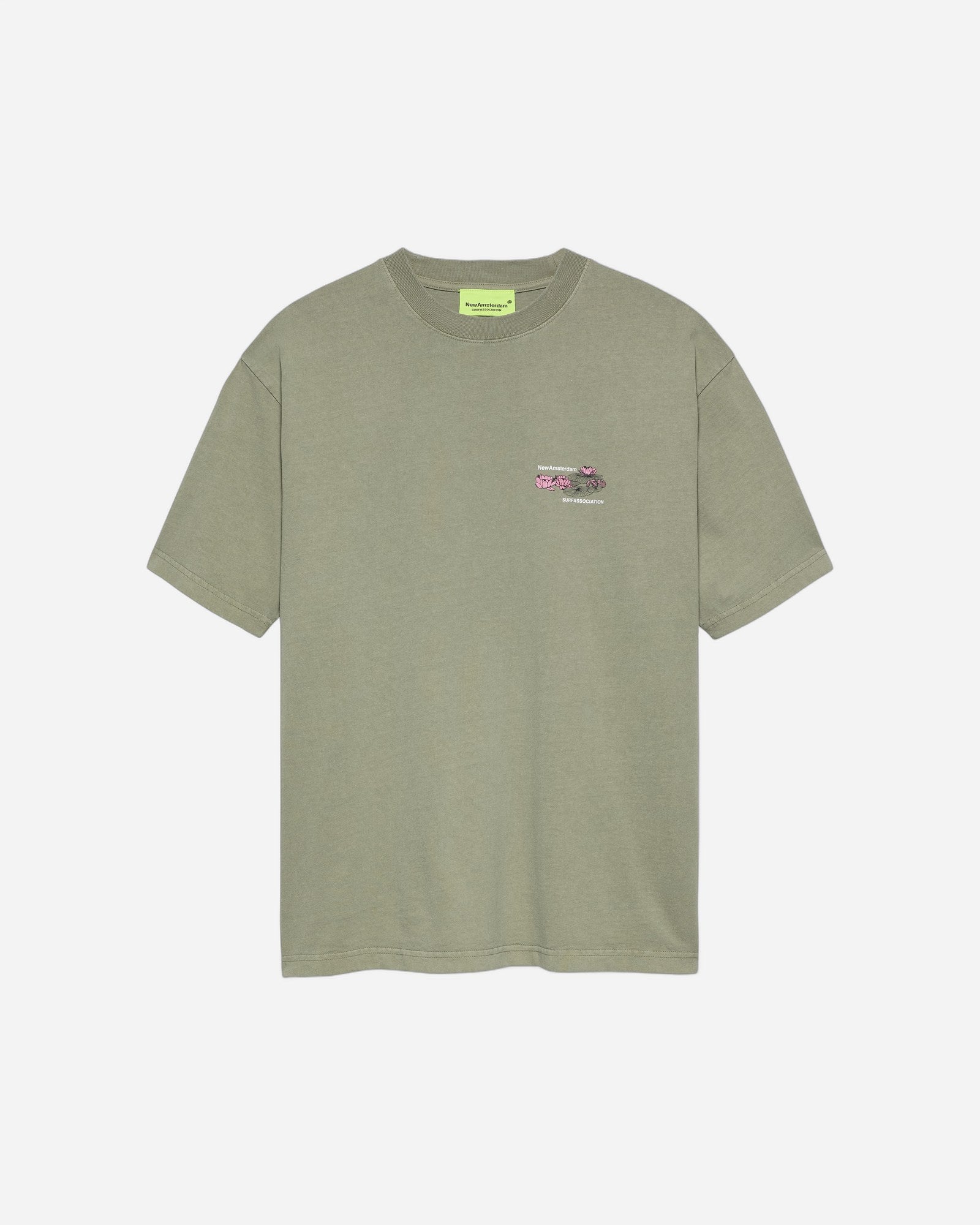 Lilies Tee Sea Grass — New Amsterdam Surf Association