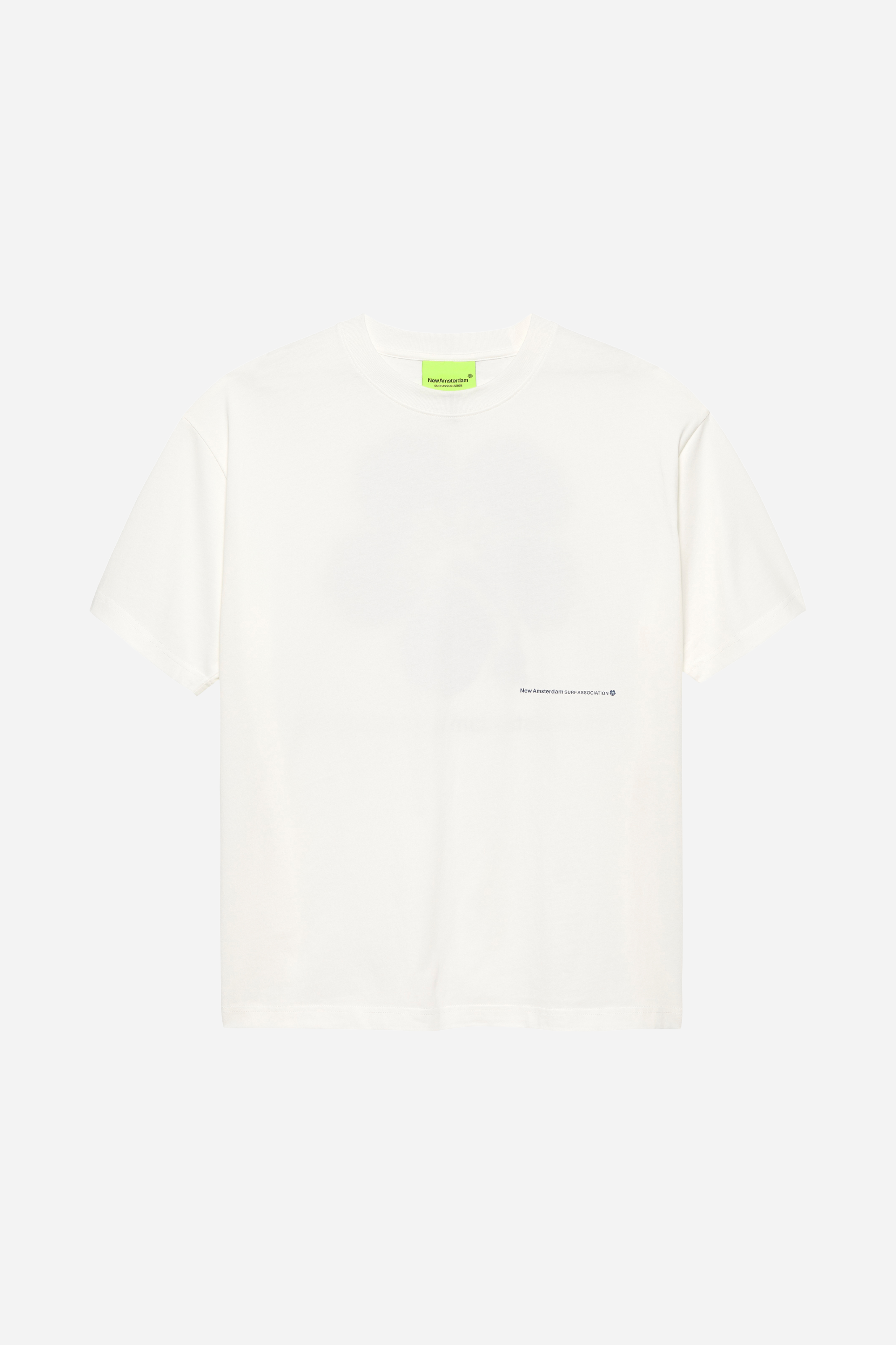 Hibiscus Tee Washed White