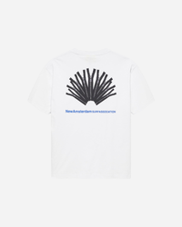 Back Zip Tee White