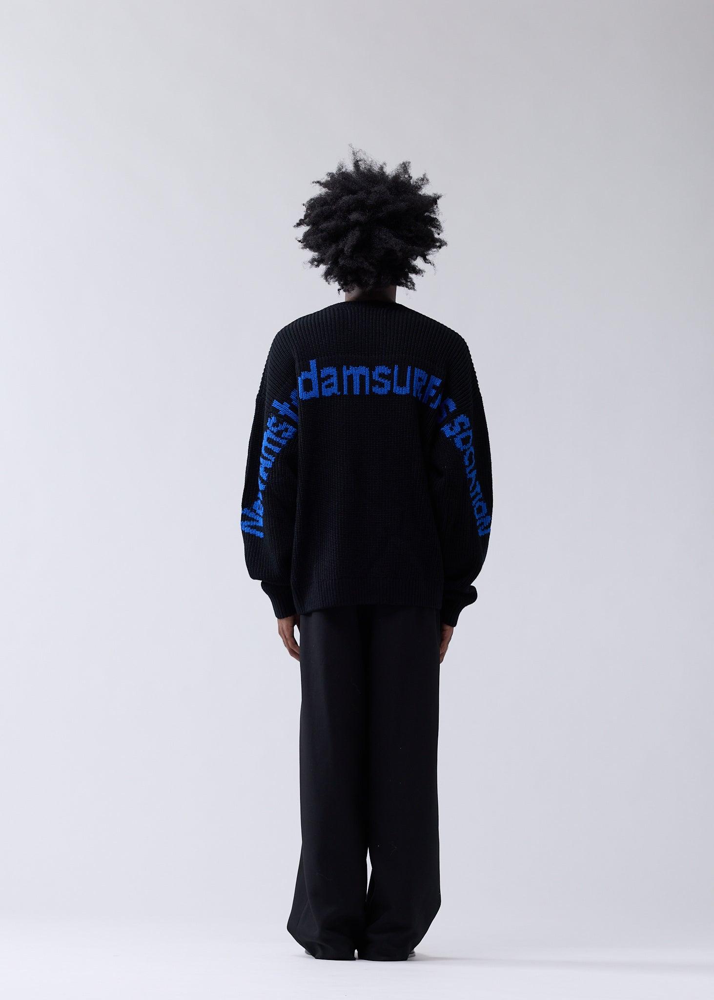 Line Name Knit Black/Cobalt