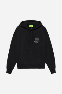Logo Hoodie + Black/White