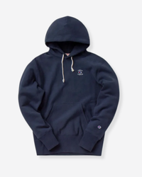 x Champion Reverse Weave Hoodie Navy
