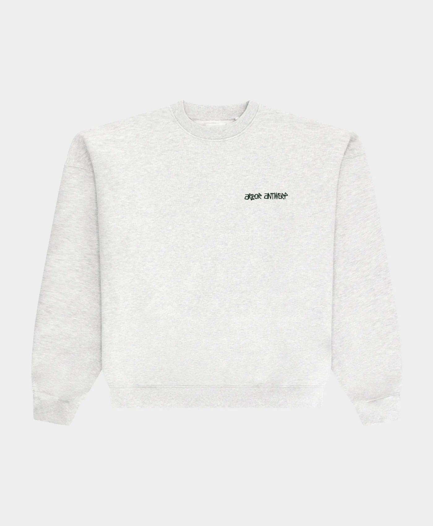 Line Flower Crewneck Melange