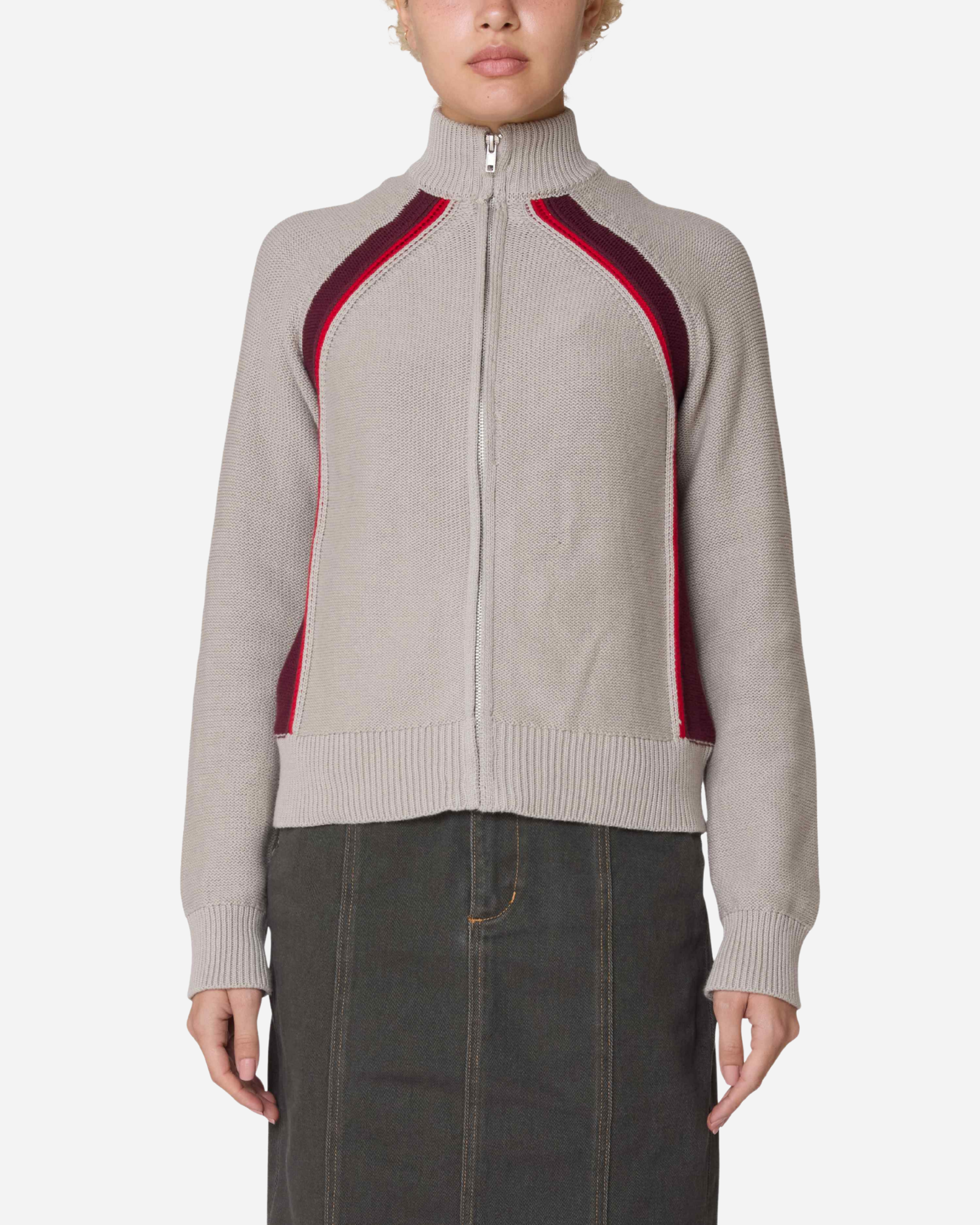 Zip Mock Sweater