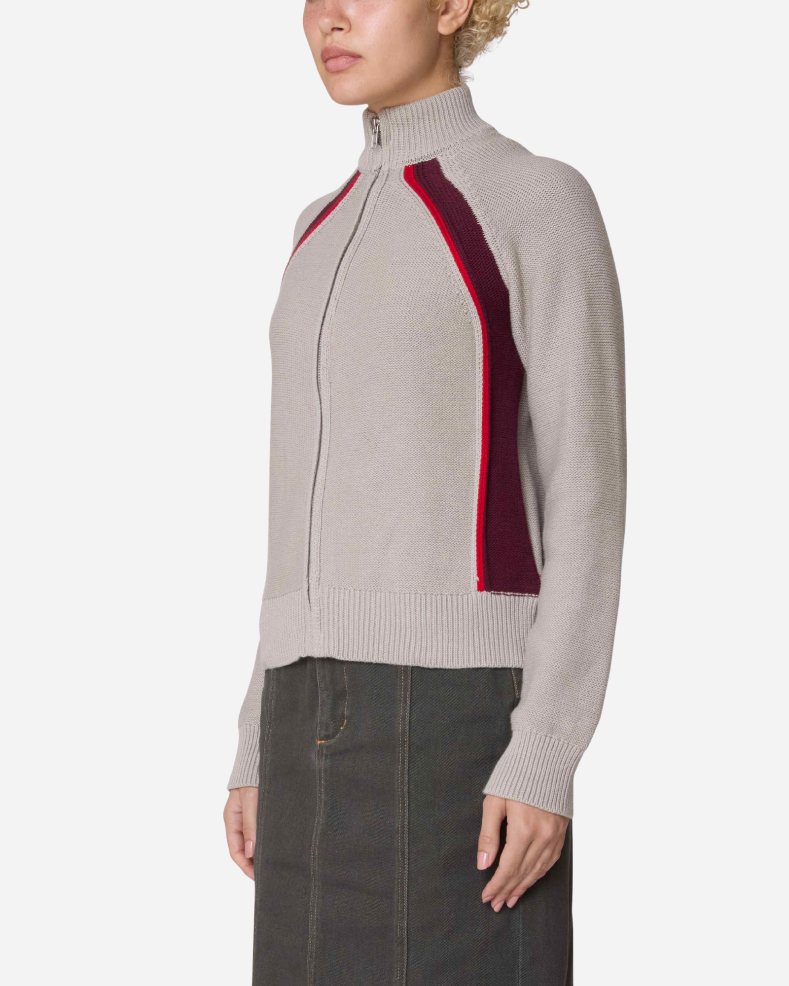 Zip Mock Sweater