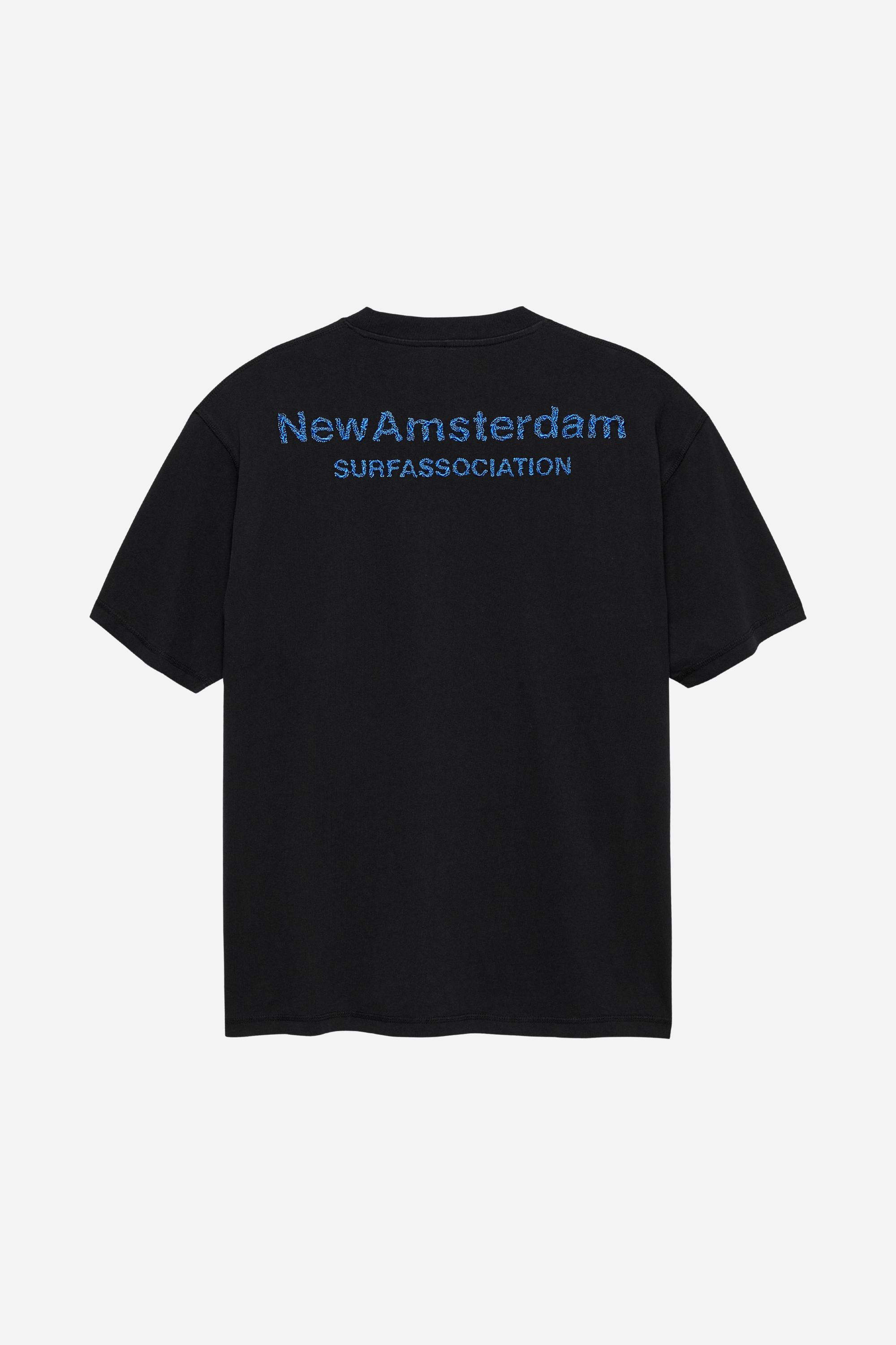 Logo Tee Black/Acid Blue