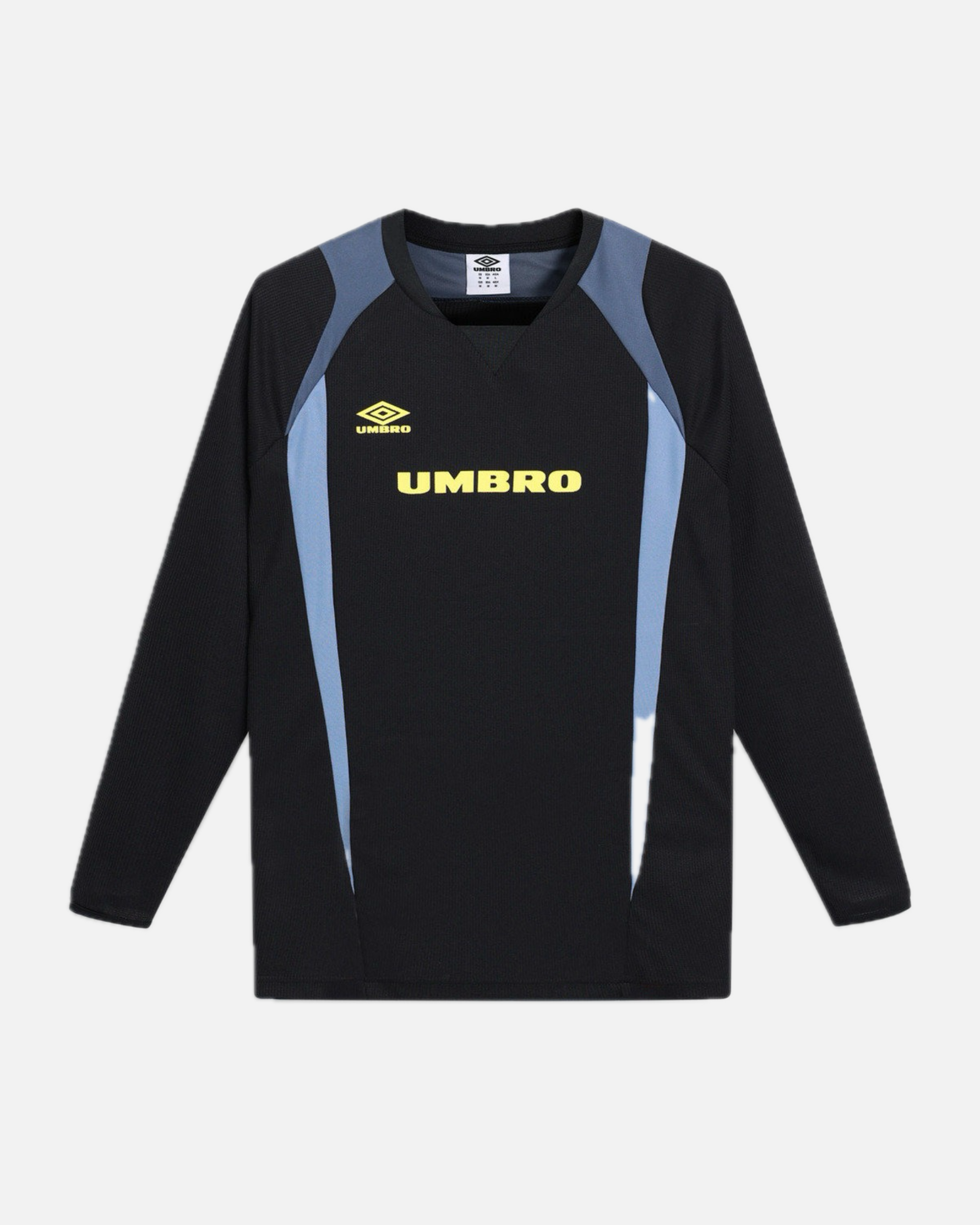 Panelled Ls Jersey Black / Grisaille / Blazing Yellow