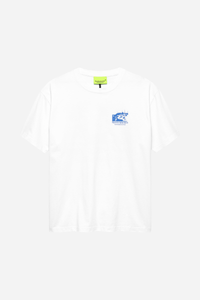 Beach Sign Tee White