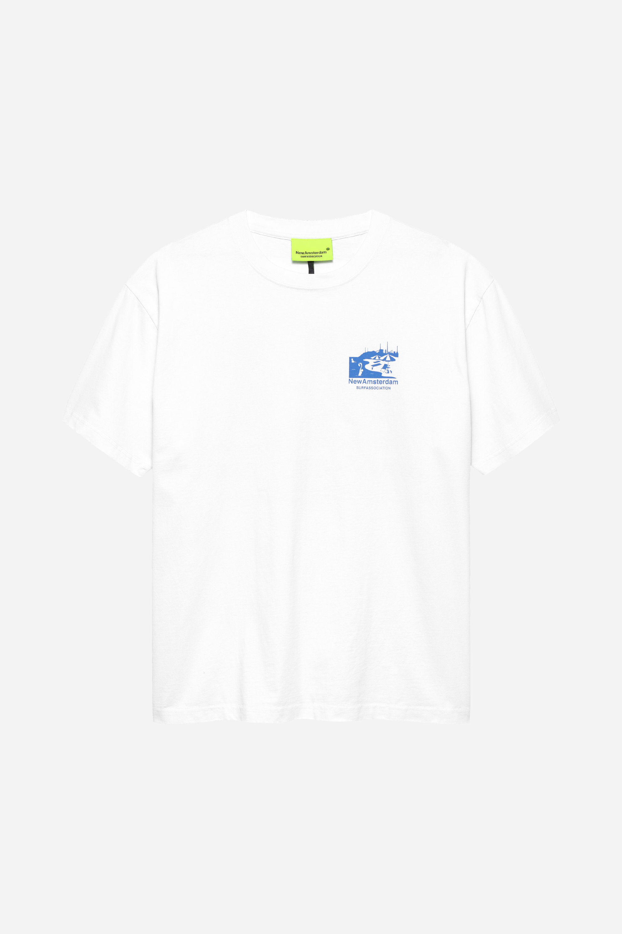 Beach Sign Tee White