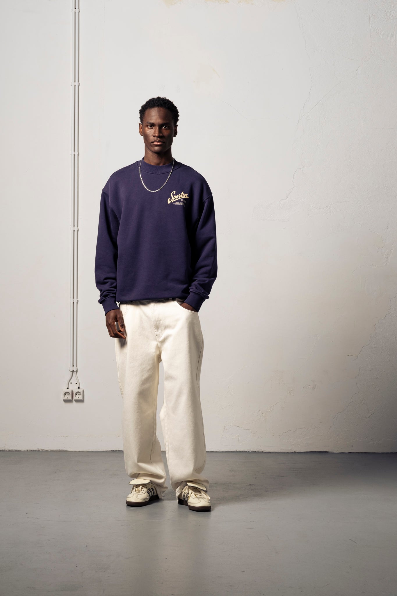 Intercontinental Blue Crewneck