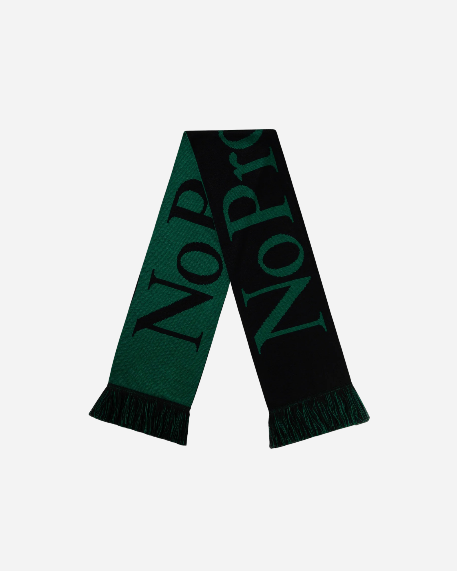 Graphic Scarf Green