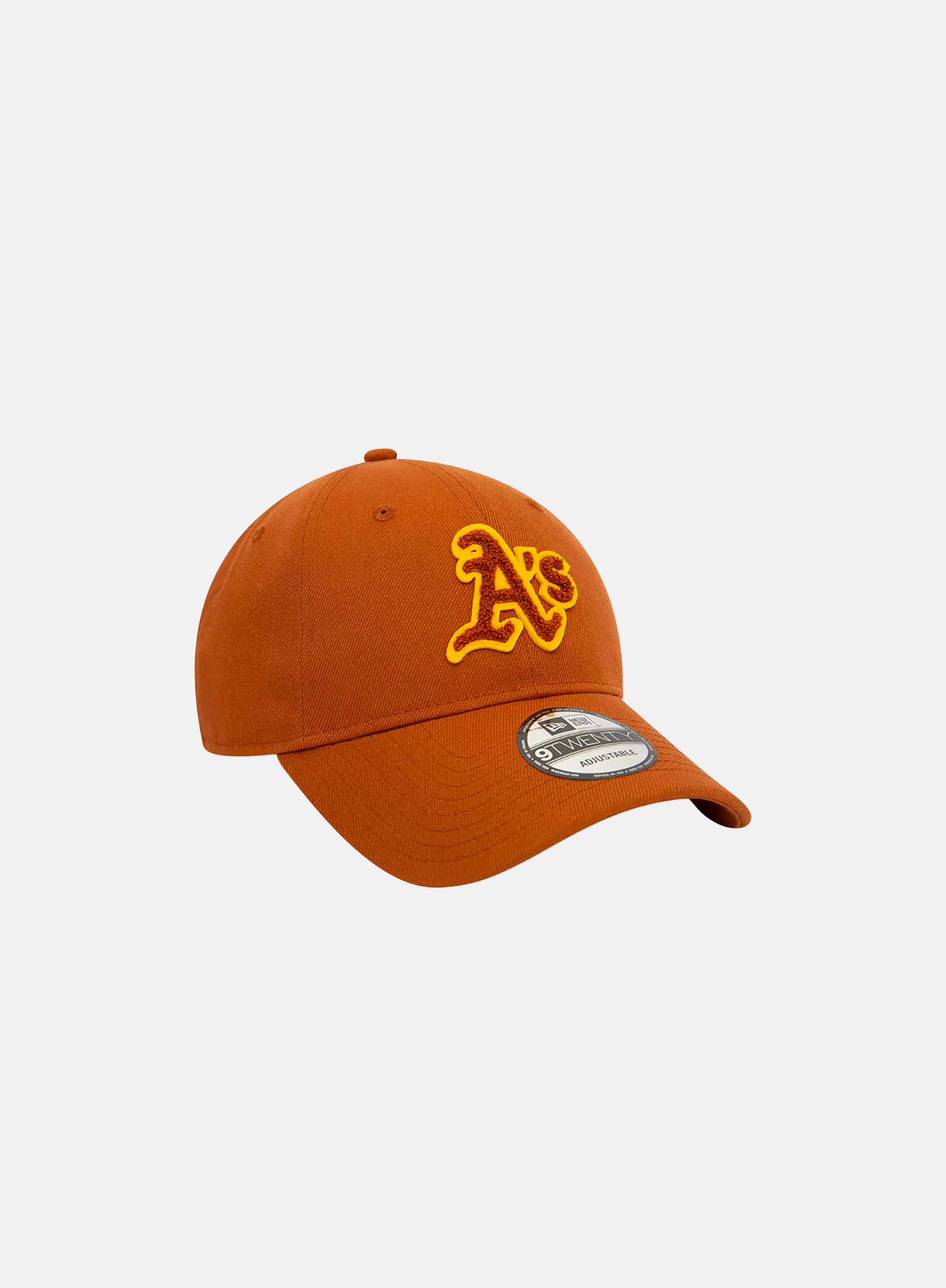 New Era Oakland Athletics Boucle Brown 9TWENTY Adjustable Cap - Hympala Store 