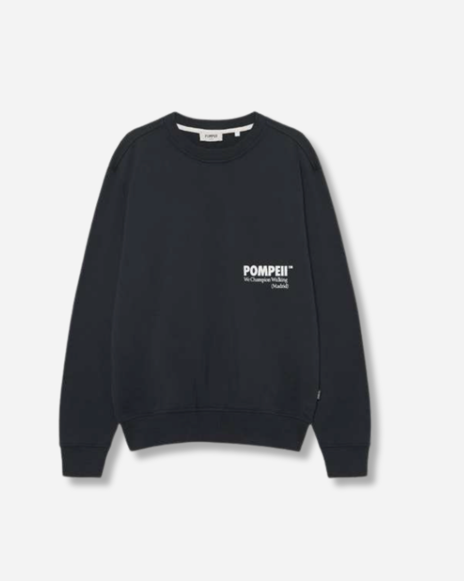Pompeii Charcoal Grey Crewneck