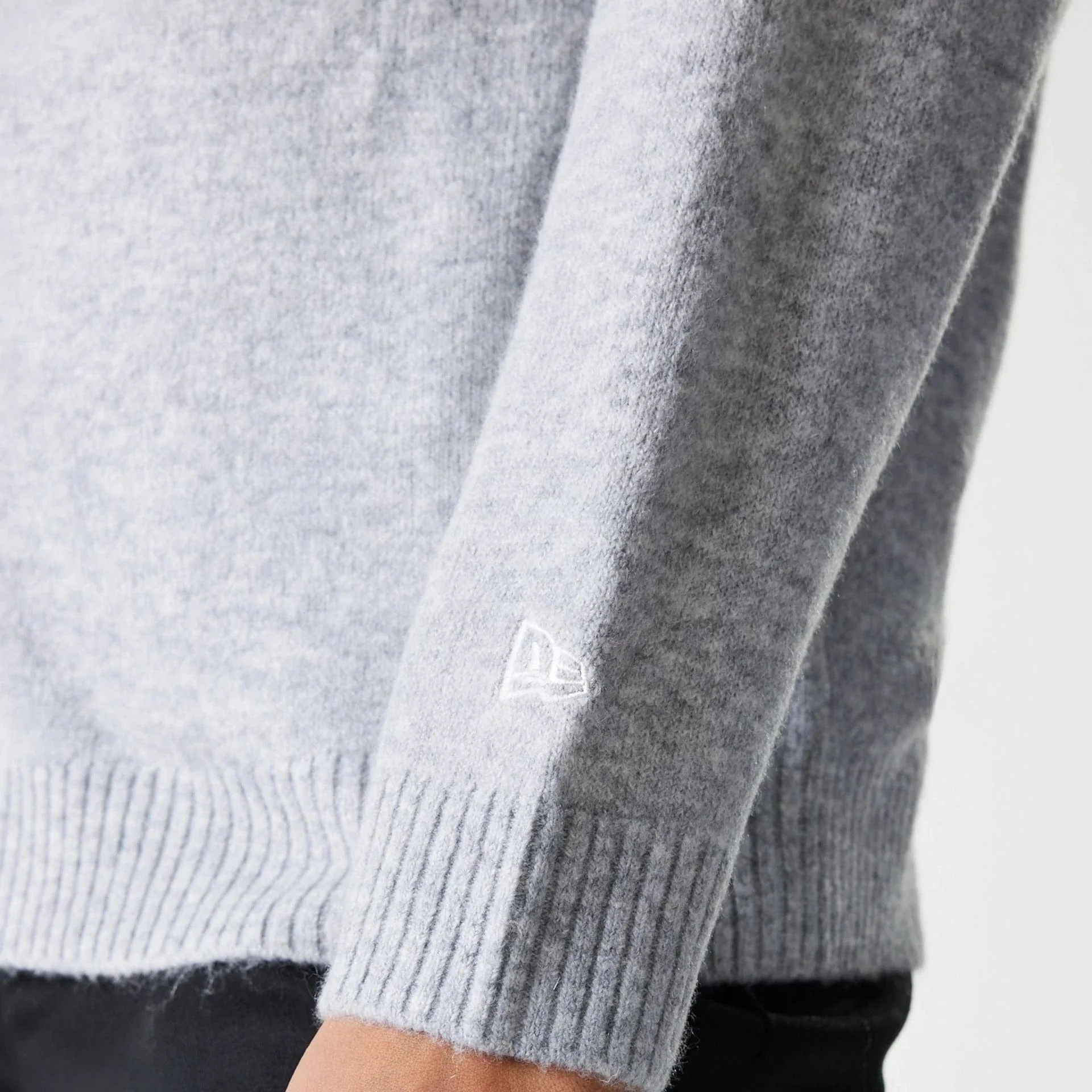 Wmns MLB Knit Sweater Grey