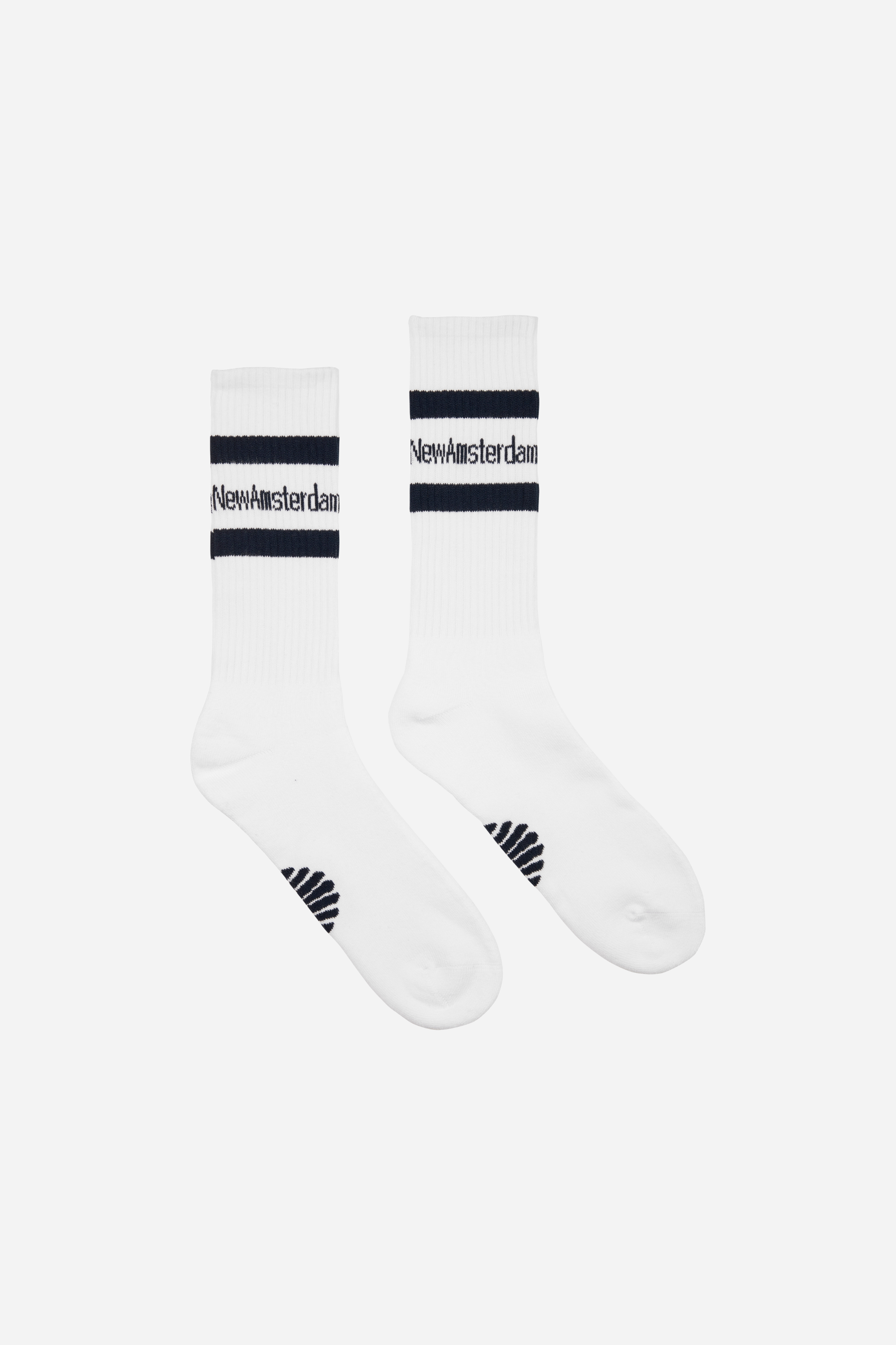 Sport Socks Single White
