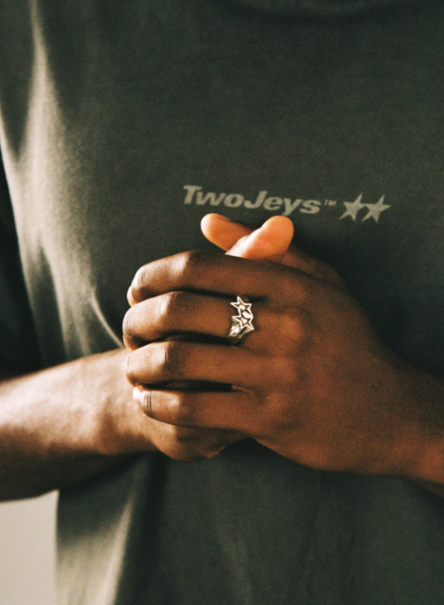 Tilted Icon Ring