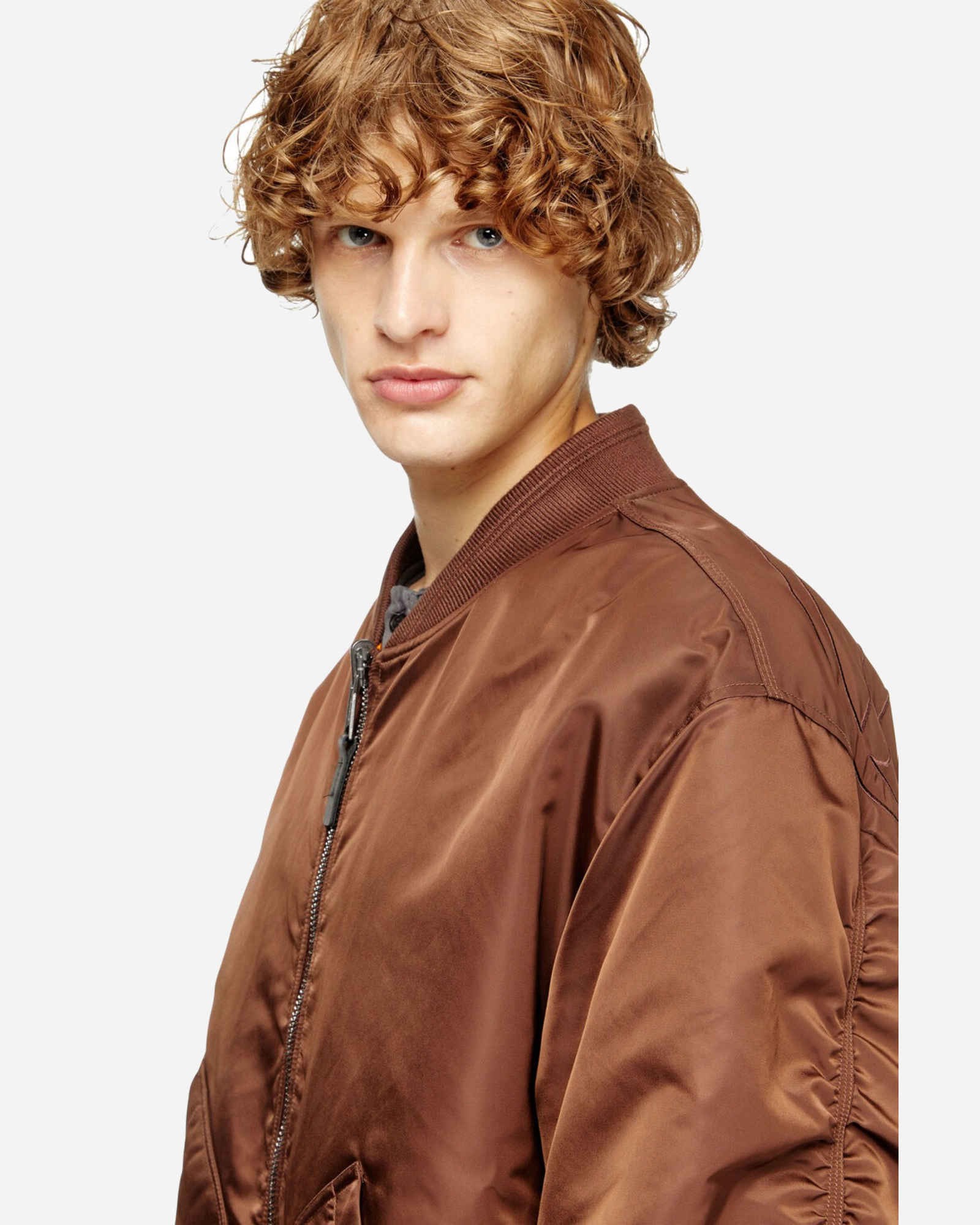 J-Held Reversible Bomber Jacket Brown