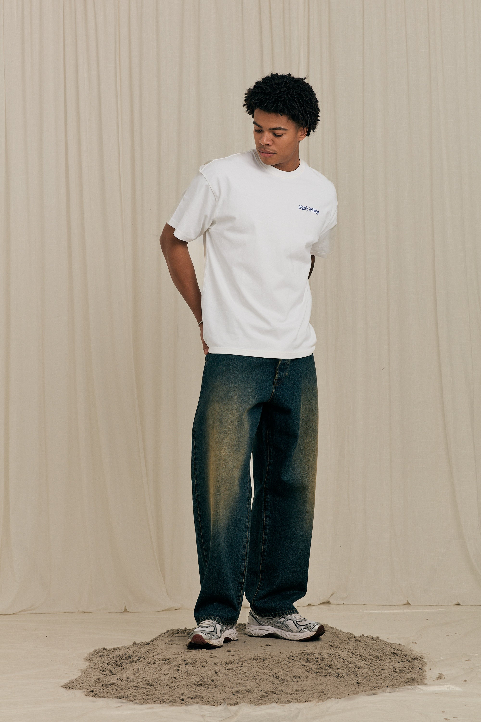 Triple Hearts Tee Blue