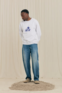 Arbor Flower Crewneck Grey