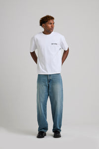 Pixel Flower Tee White