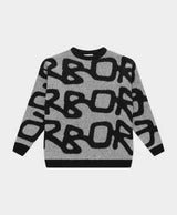 Big Logo Arbor Alpaca Knit Black