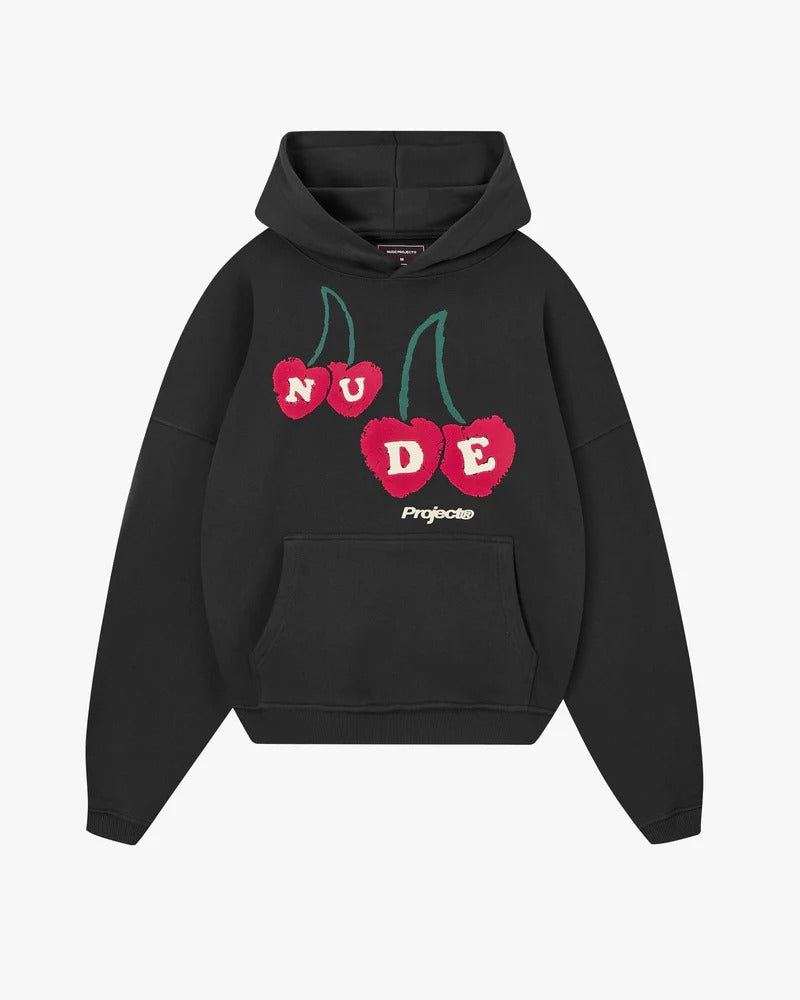 Cerise Hoodie Black